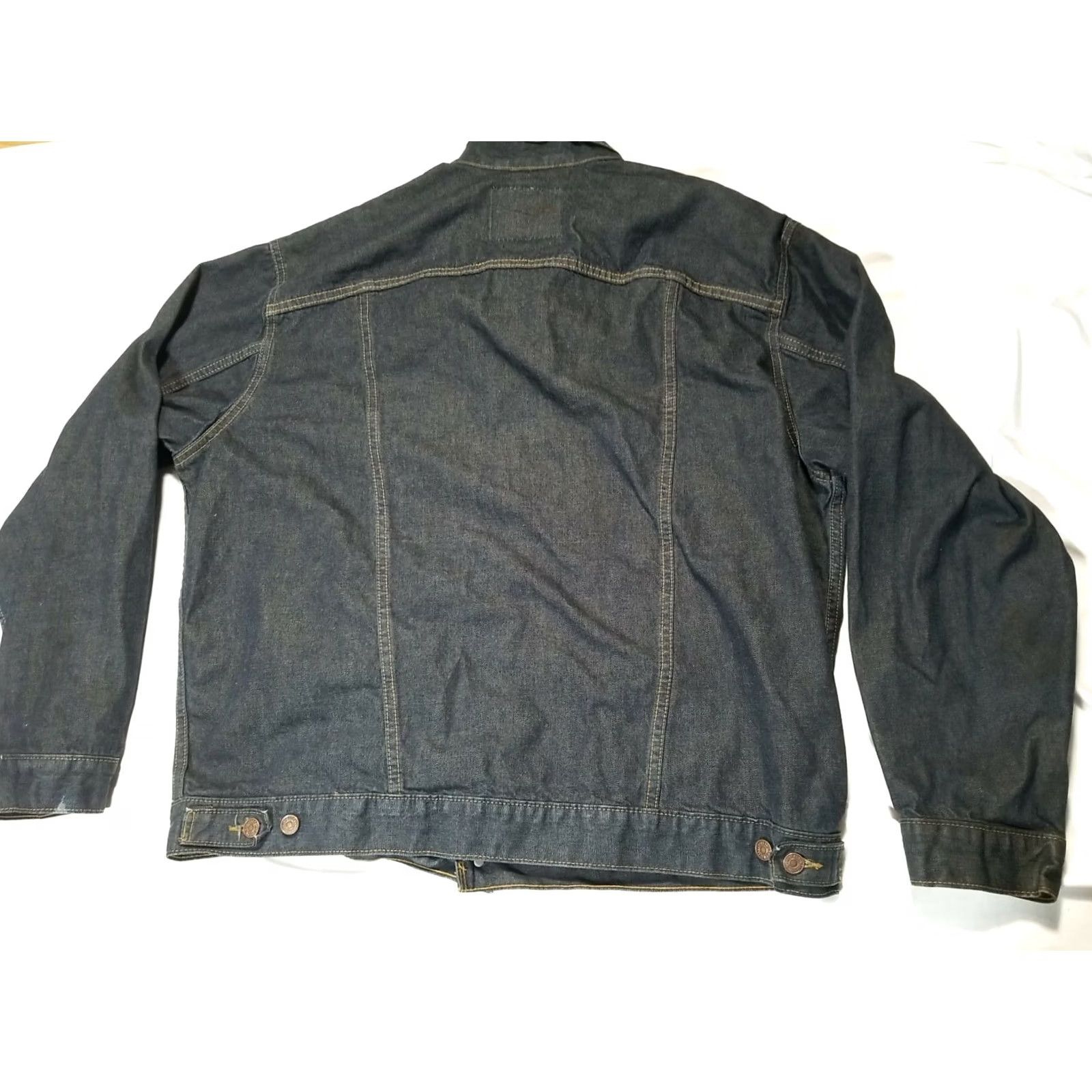 Vintage VINTAGE U2 Elevation Tour Levis Jean Jacket Levis Red Tab Mens XL Blue Jacket Men XL Size US 36 / EU 52 - 3 Thumbnail