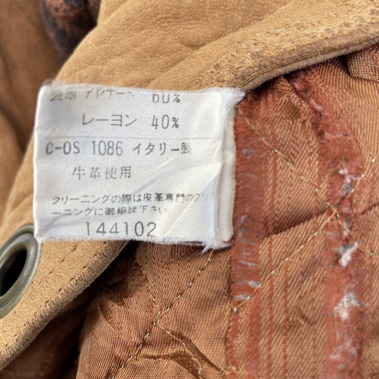 Genuine Leather 💥Vintage Marziale Patchwork Leather Hooded Jacket Size US M / EU 48-50 / 2 - 7 Thumbnail