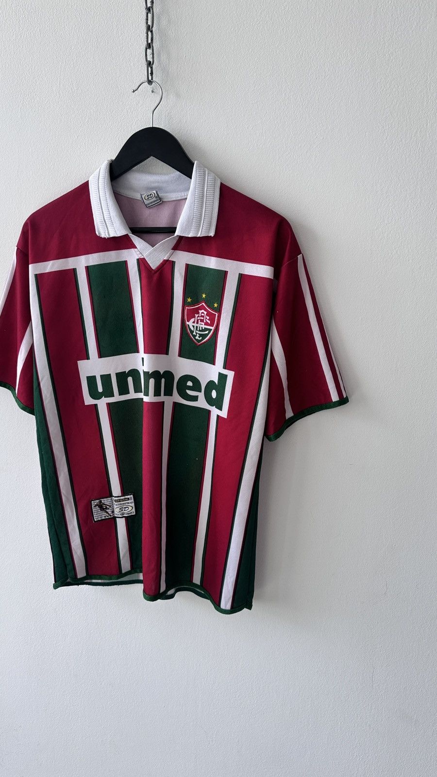 Other Vtg Fluminense FC Soccer Jersey Shirt Retro Football Kit Size US M / EU 48-50 / 2 - 3 Thumbnail