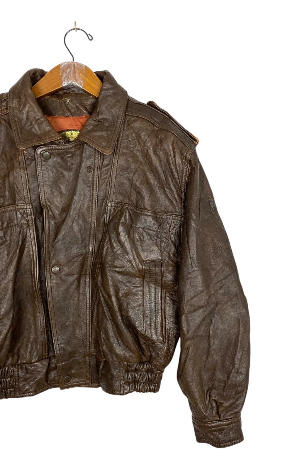 Vintage Rare‼️ Vintage Wind Armor Sheepskin Leather Jacket Size US M / EU 48-50 / 2 - 3 Thumbnail