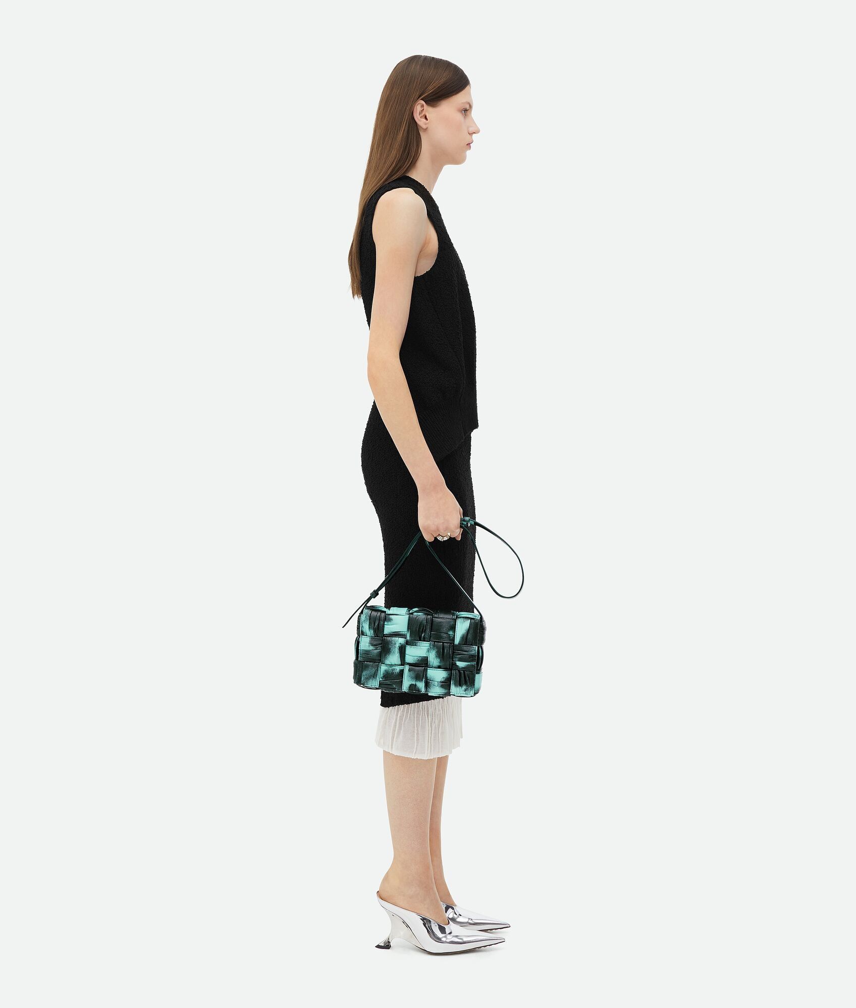 Bottega Veneta o1loc1c0824 Size: OS / Cassette in Blue/Green Size ONE SIZE - 6 Thumbnail