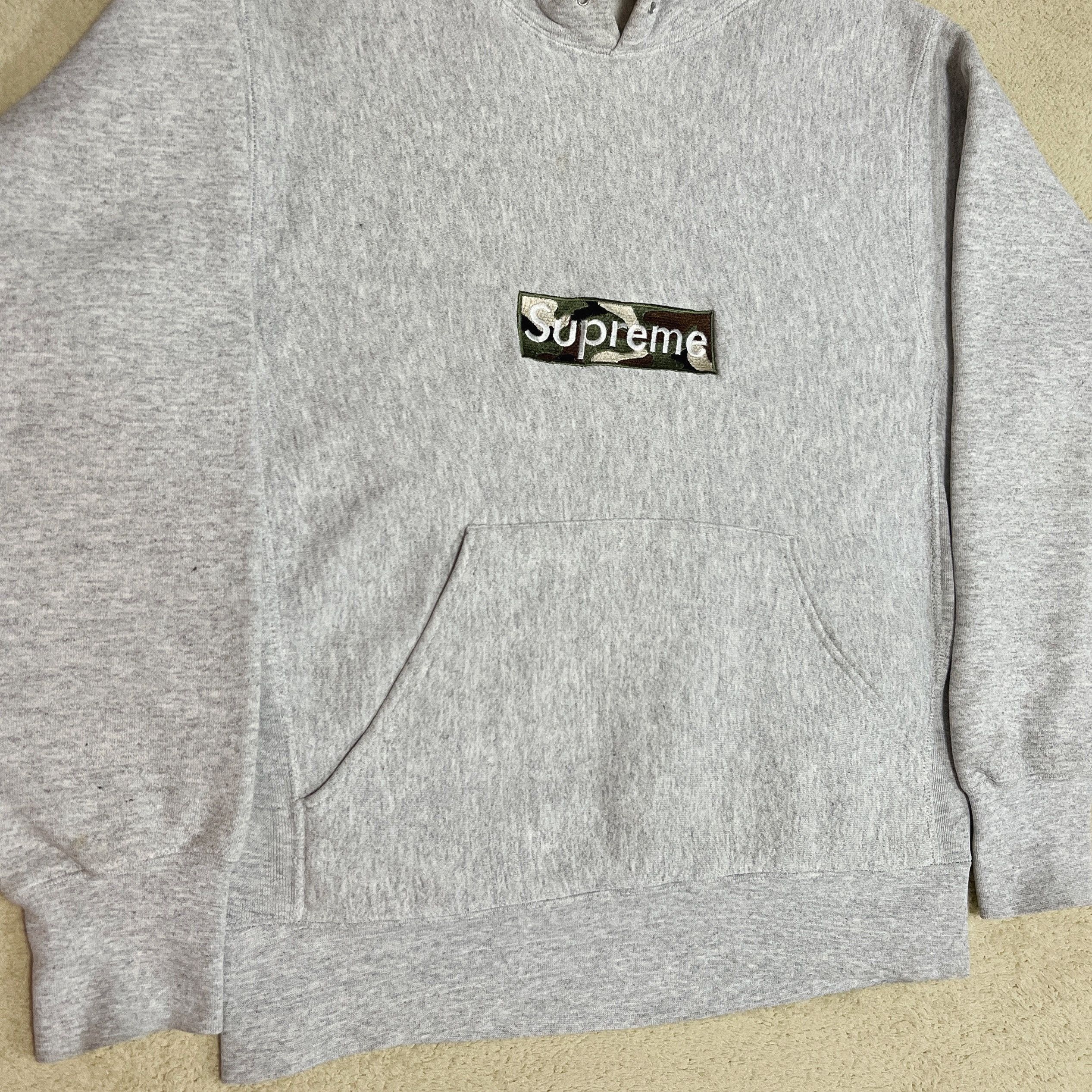 Supreme Supreme 1995 1st Anniversary Camo Box Logo Hoodie Size US M / EU 48-50 / 2 - 3 Thumbnail