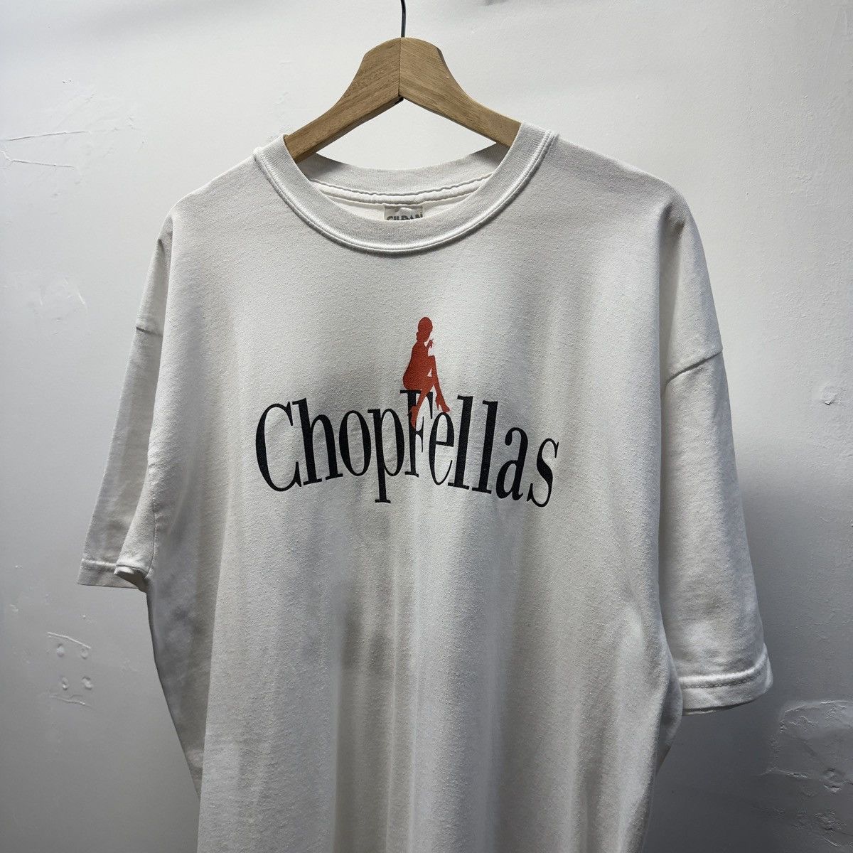 Vintage Faded Chopfellas Biker Shirt ERD Grunge WCC Chrome Thrashed Size US XL / EU 56 / 4 - 4 Thumbnail