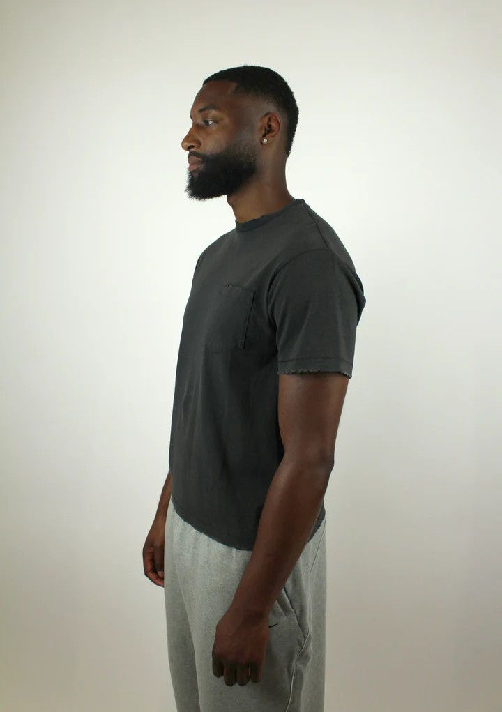 Gallery Dept. o1gr1nt0426 Plain Vintage Pkt T-Shirt in Black Size US L / EU 52-54 / 3 - 3 Thumbnail
