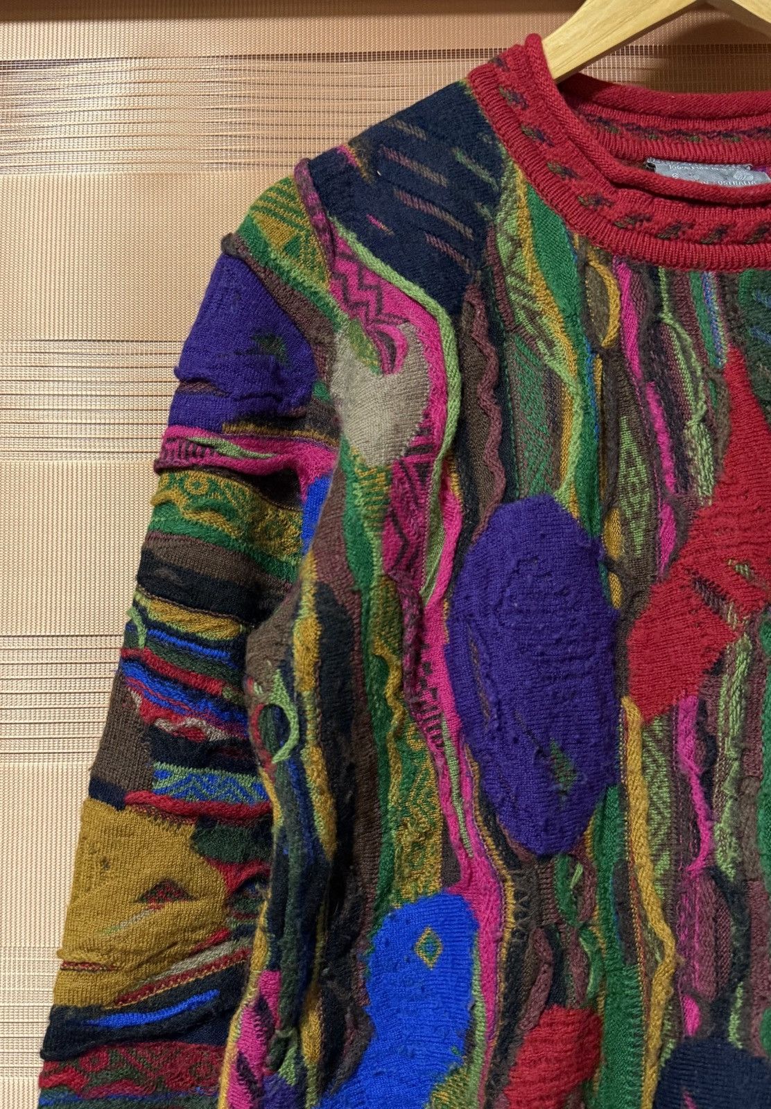 Coogi Coogi - 3D Wool Sweater Size US S / EU 44-46 / 1 - 7 Thumbnail