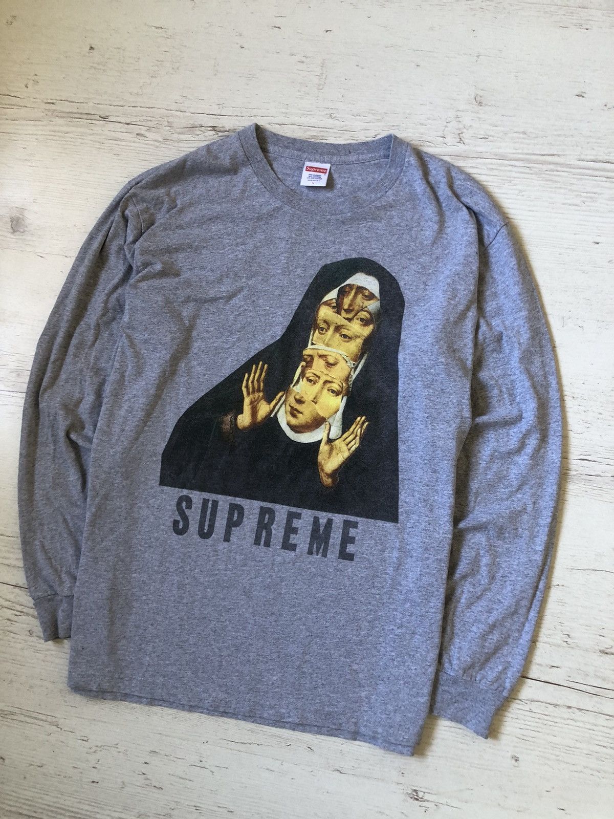 Supreme long sleeve t-shirt supreme Size US L / EU 52-54 / 3 - 2 Thumbnail