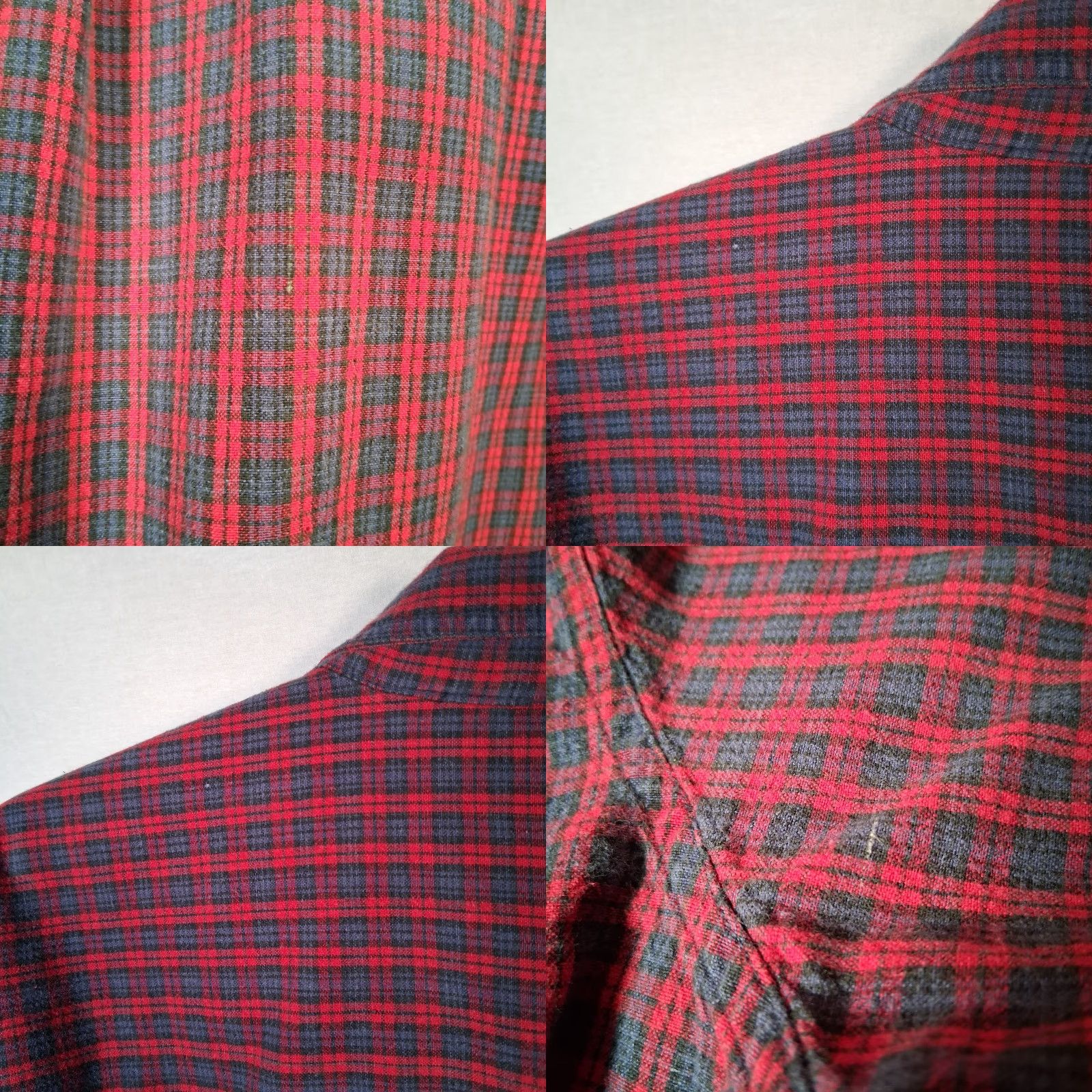 Faded Glory Faded Glory Christmas Shirt Women Plus Size 22/24W Red Plaid Santa Bear Button-Up Embroidered Holiday Blouse Size 3XL / US 20-22 - 10 Thumbnail