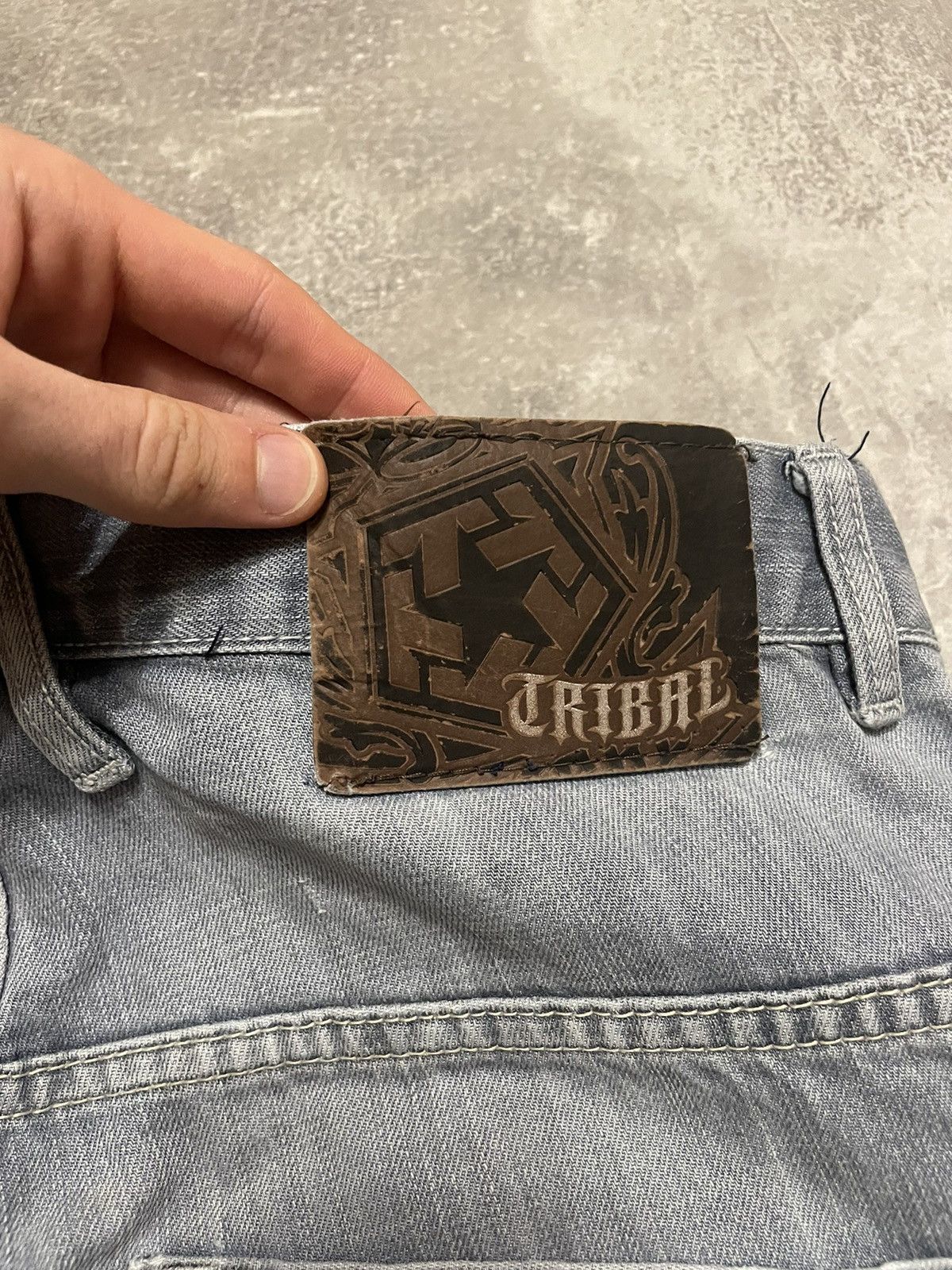 JNCO × Tribal Streetwear Vintage Tribal Street Wear Rap Jeans Jnco Style Size US 32 / EU 48 - 5 Thumbnail
