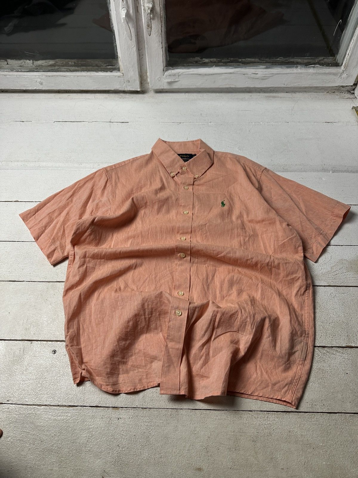 Polo Ralph Lauren 🚨 VNTG Y2K Polo Ralph Lauren Shirt LUXURY RARE SHORT SLEEVE Size US M / EU 48-50 / 2 - 1 Thumbnail