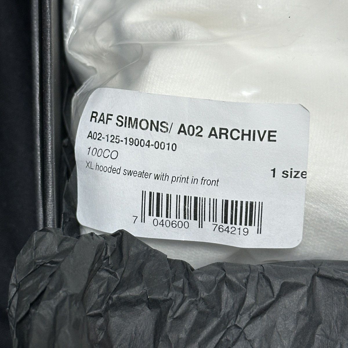 Raf Simons Archive Redux Tokyo Oversized Hoodie Size US XL / EU 56 / 4 - 7 Thumbnail