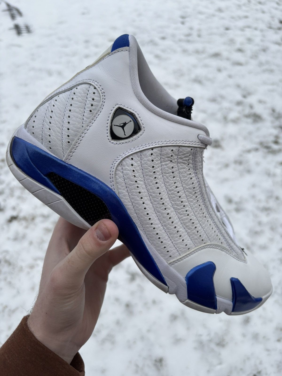 Jordan Brand Jordan 14 Retro Hyper Royal 2020 Size 10.5 Size US 10.5 / EU 43-44 - 1 Thumbnail