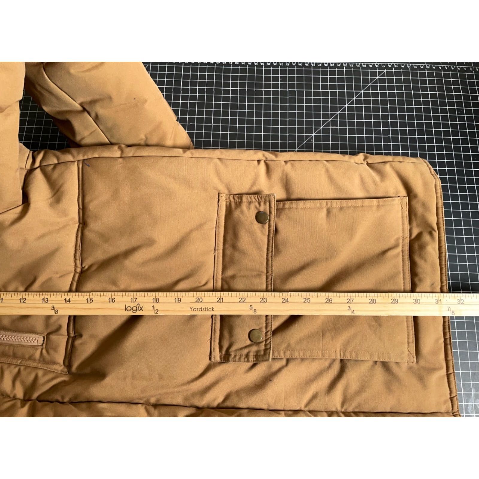 Vintage VINTAGE Big Yank Puffer Jacket Mens Large Brown Insulated Faux Fur Hood VTG Zip Up Size US L / EU 52-54 / 3 - 6 Thumbnail