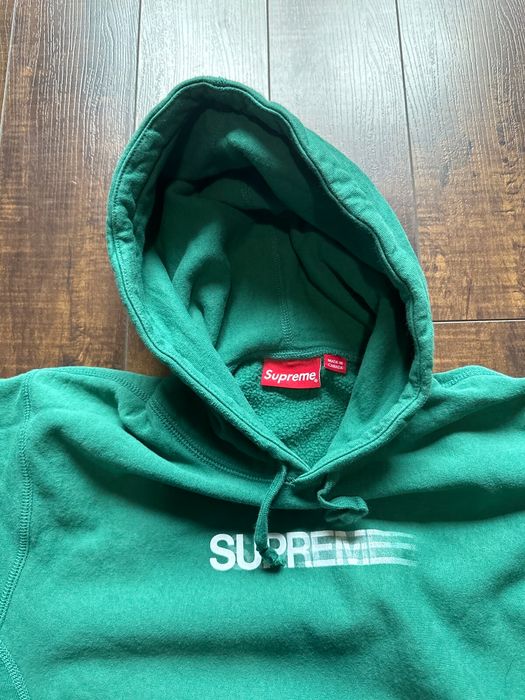 Supreme Supreme Motion Logo Hooded Sweatshirt | Grailed