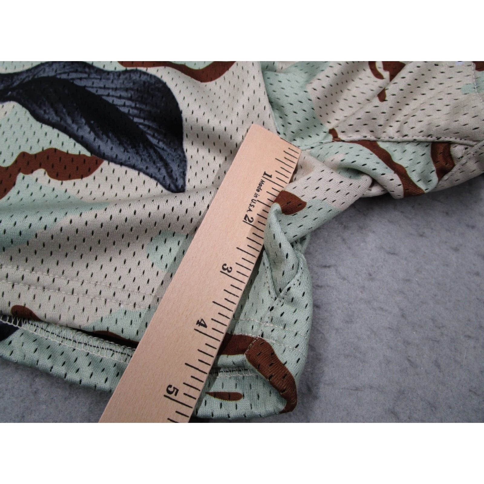Vintage Civil Regime Shorts Mens Small Green Camo Floral 4" Basketball Active Streetwear Size US 29 - 5 Thumbnail