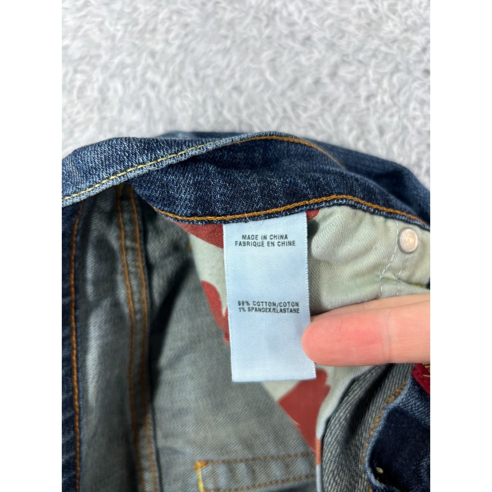 Lucky Brand VINTAGE Lucky Brand Jeans Women 8 Blue Denim Flared Cotton Blend 30x31 Size 30" / US 8 / IT 44 - 7 Thumbnail