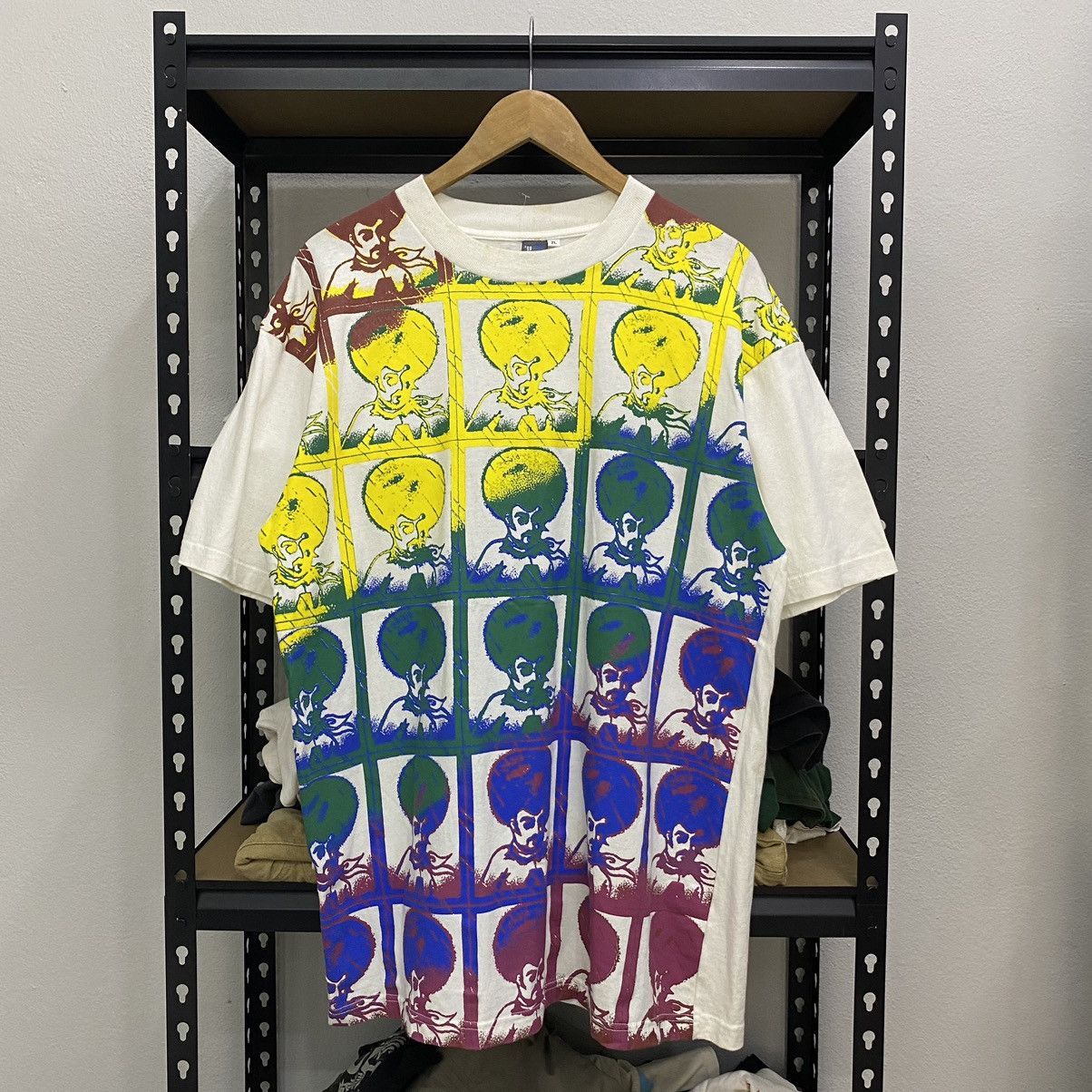 Vintage Vintage Rasta Man Tshirt❗️ Size US XL / EU 56 / 4 - 1 Thumbnail