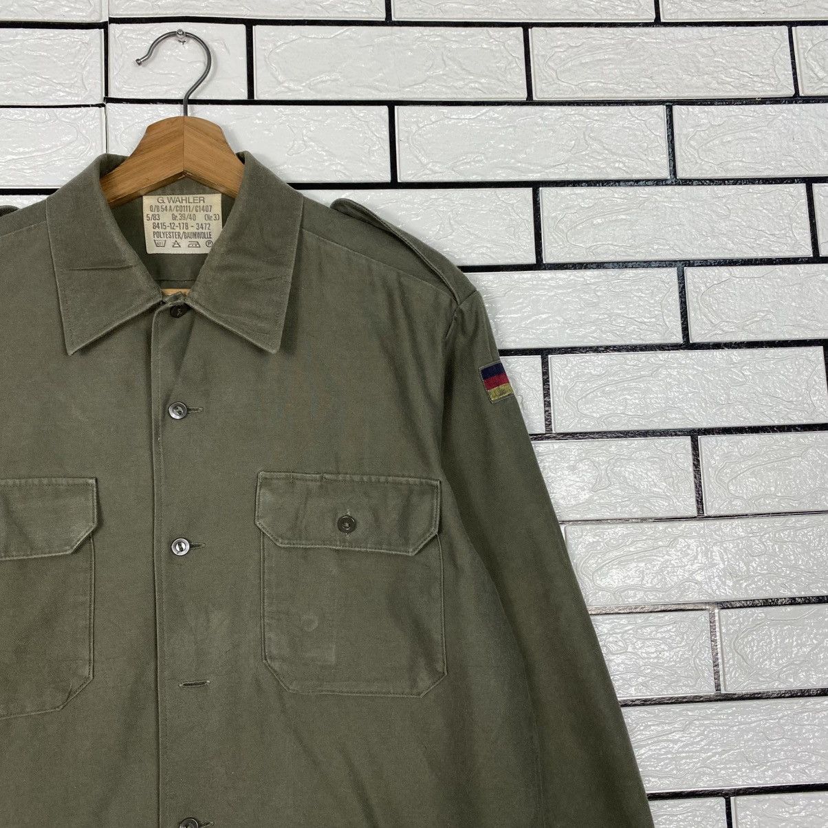 Vintage Vintage Chore Military Jacket Cargo Multi Pocket G. Wahler Size US M / EU 48-50 / 2 - 7 Thumbnail
