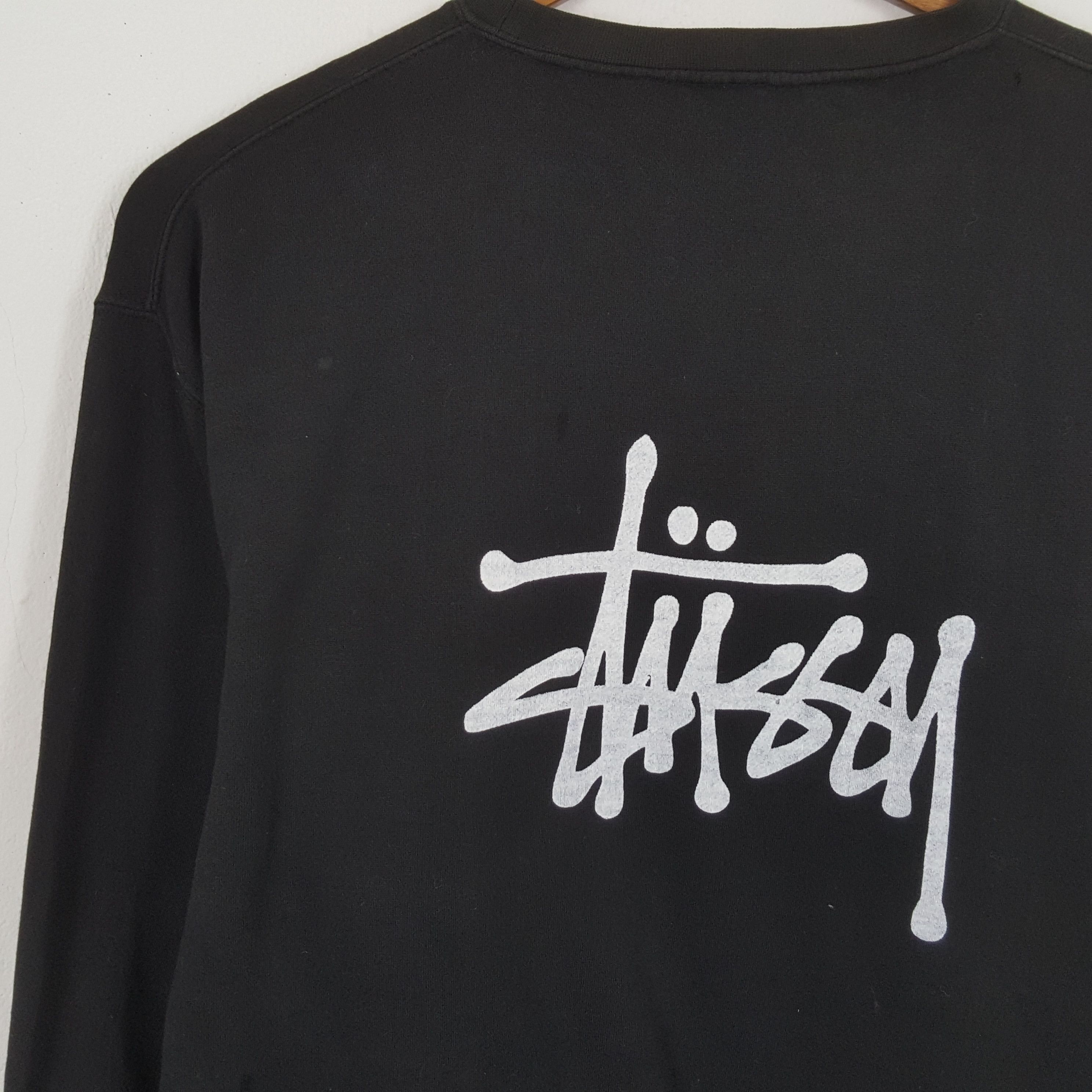 Stussy × Vintage Vintage STUSSY Streetwear Skateboard Style Sweatshirts Size US XXL / EU 58 / 5 - 2 Thumbnail