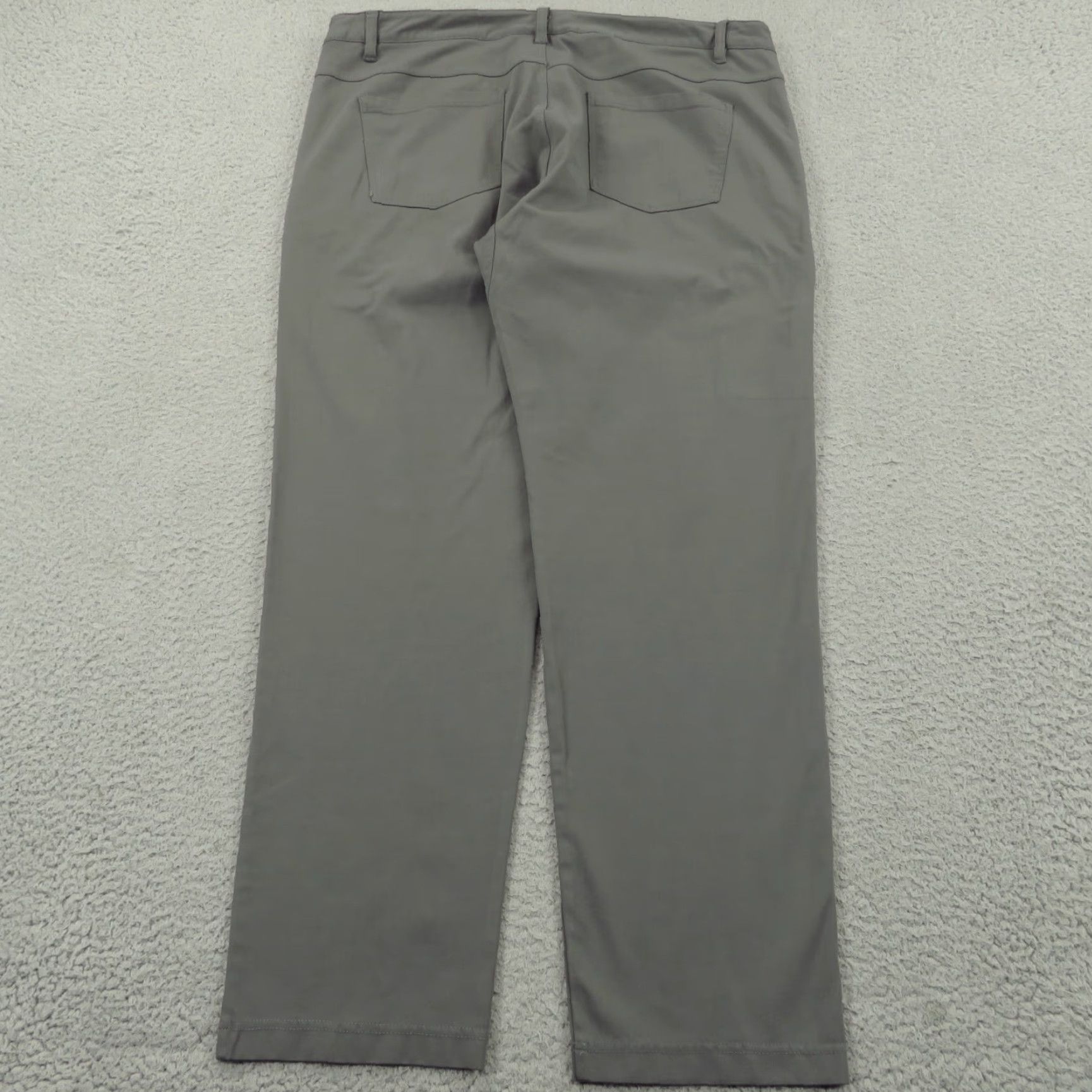Vintage BYLT Everyday Pant 2.0 Slim Fit Gray Stretch Office Mens 40x32 3XL Size US 40 / EU 56 - 2 Thumbnail