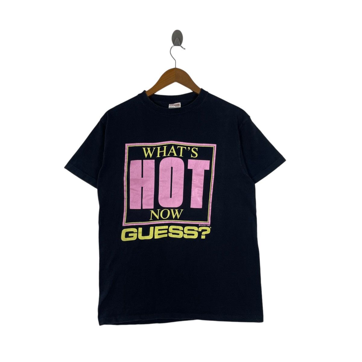 Guess × Vintage Vintage 80s 90s GUESS Georges Marciano Tee Shirt Size US S / EU 44-46 / 1 - 1 Thumbnail