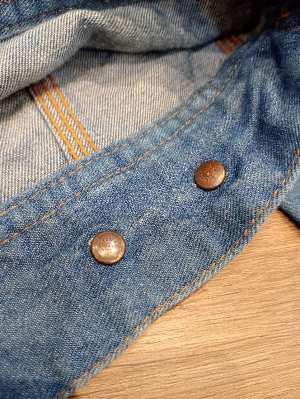 Margaret Howell MARGARET HOWELL BLUE DENIM JACKET - SIZE L Size US L / EU 52-54 / 3 - 8 Thumbnail