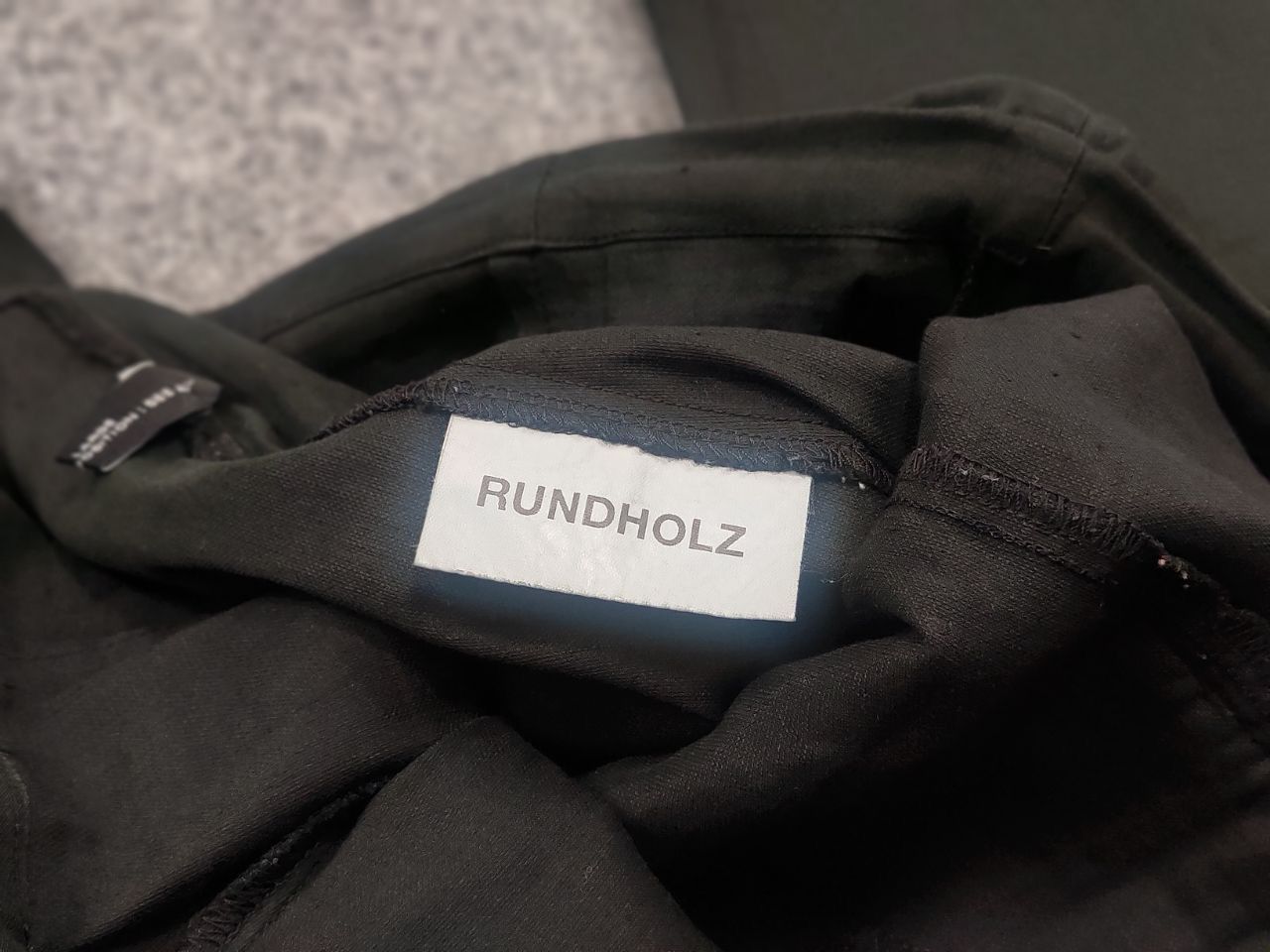 Rundholz Rundholz black label loose fit Ankle Trouser Pants Linen Size 31" - 11 Thumbnail