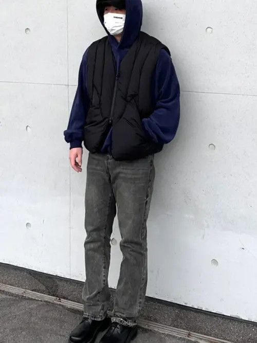 VIBE Black Full Zip Padded Vest Size US L / EU 52-54 / 3 - 6 Thumbnail