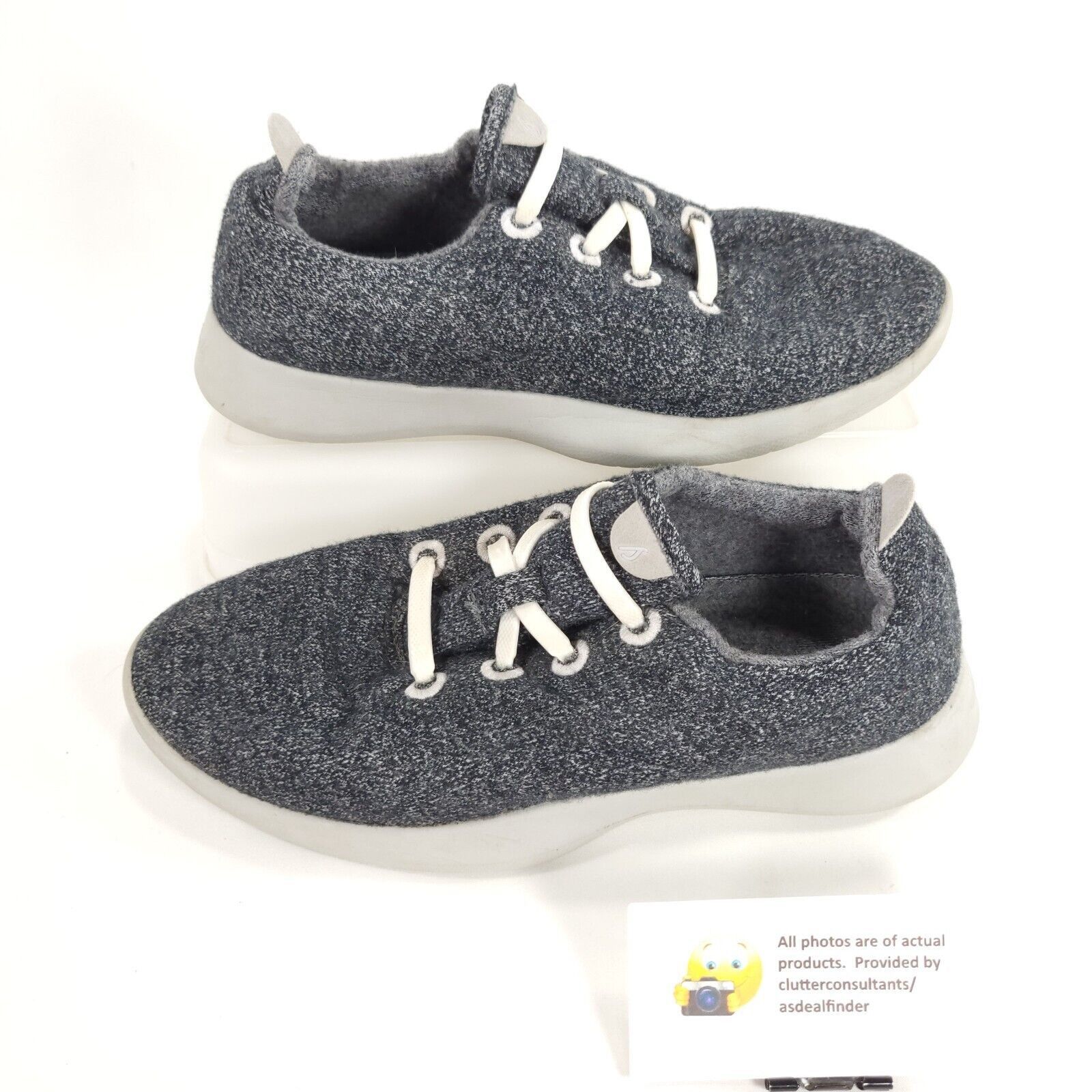 Allbirds Allbirds Wool Runner Athletic Shoe Womens Size 9 Gray White Size US 9 / IT 39 - 5 Thumbnail
