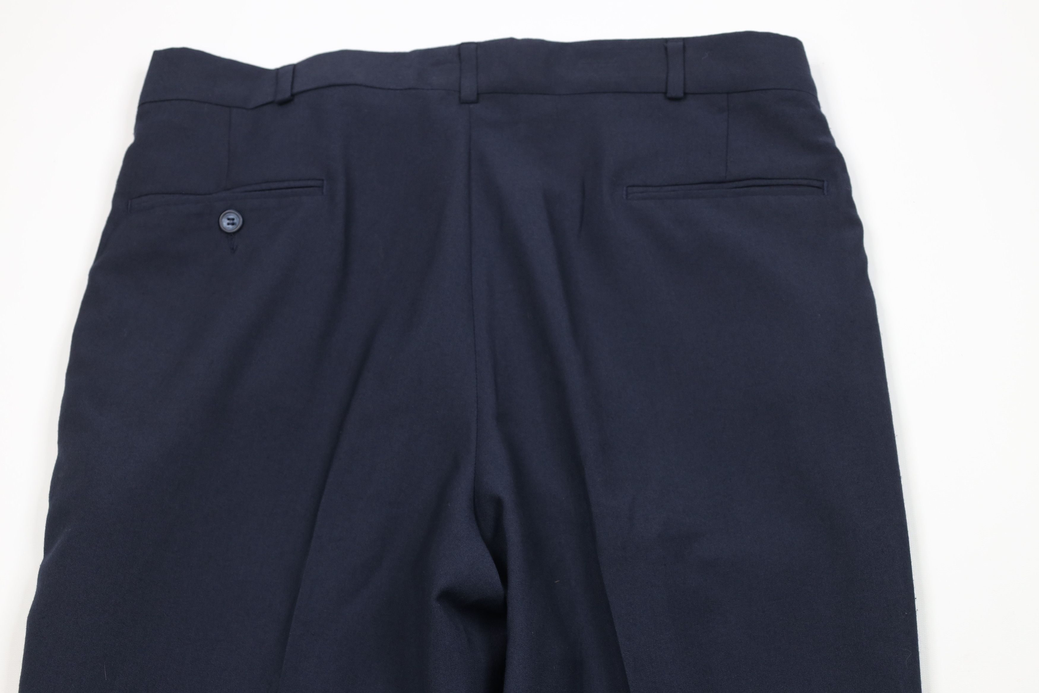 Vintage Vintage 90s Streetwear Wool Blend Knit Wide Leg Chino Pants Size US 36 / EU 52 - 11 Thumbnail