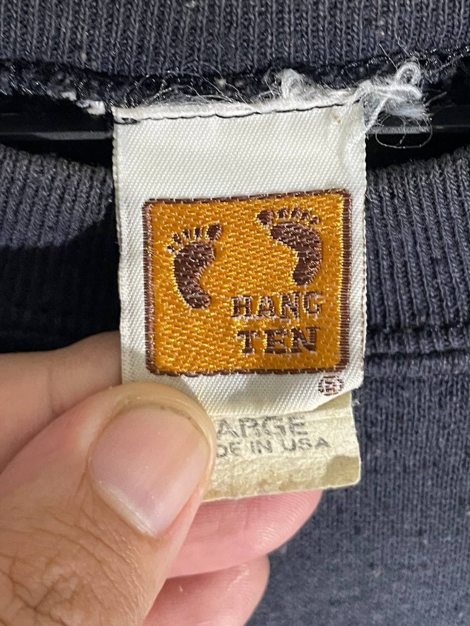 Hang Ten Vintage 90s hangten surfing surf brand sweatshirt pullover L Size US L / EU 52-54 / 3 - 6 Thumbnail