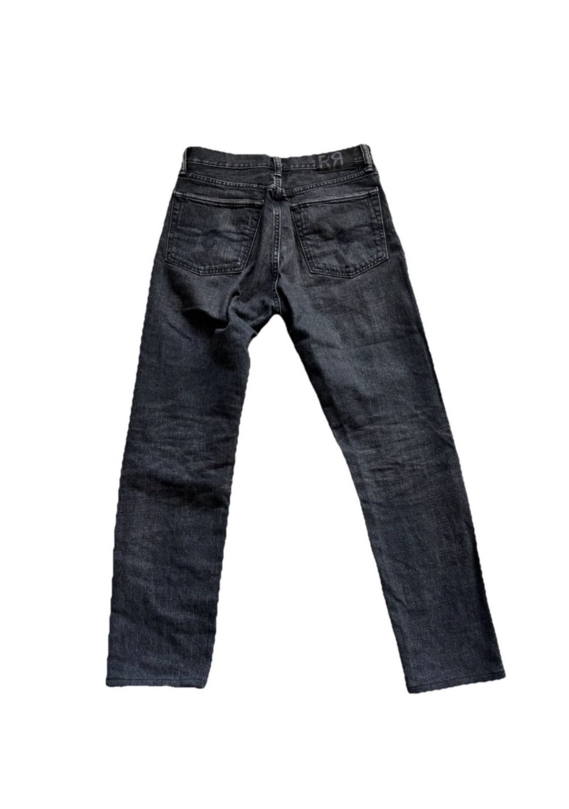 Vintage RRL Ralph Lauren Straight Leg Selvedge Denim black