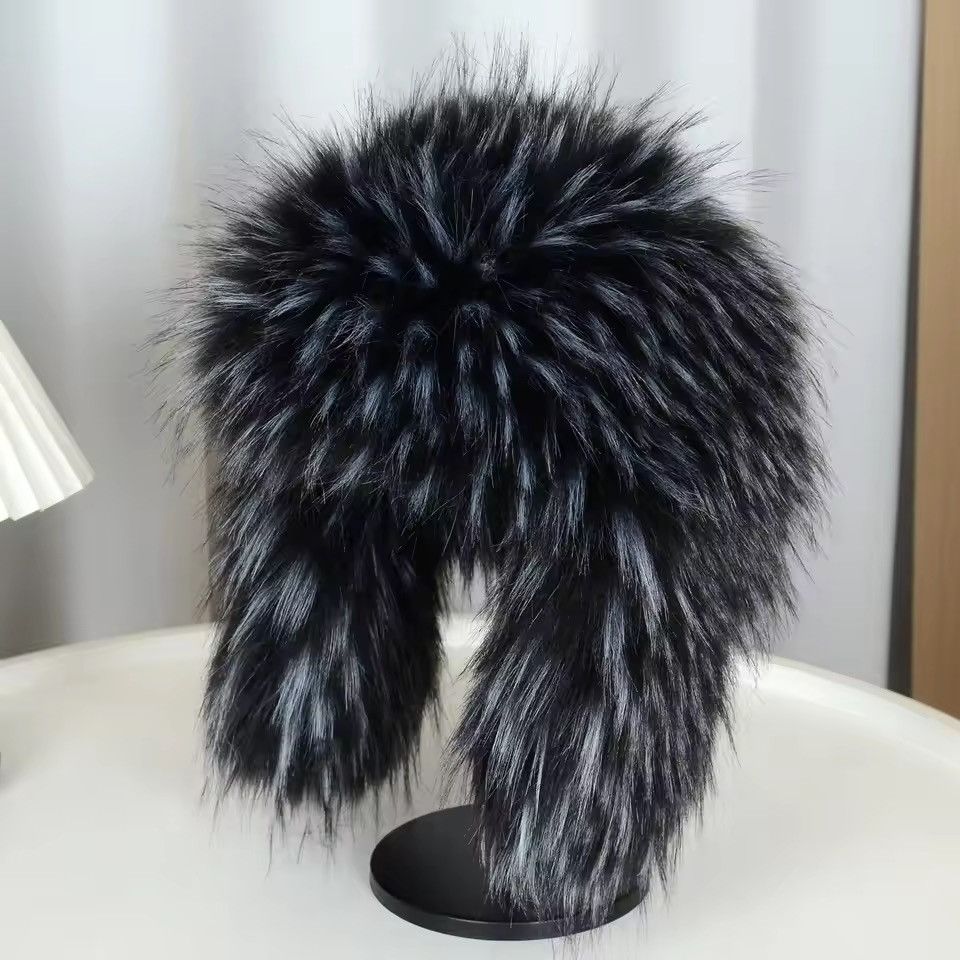 Japanese Brand Faux Fox Fur Ushanka Hat Size ONE SIZE - 1 Thumbnail