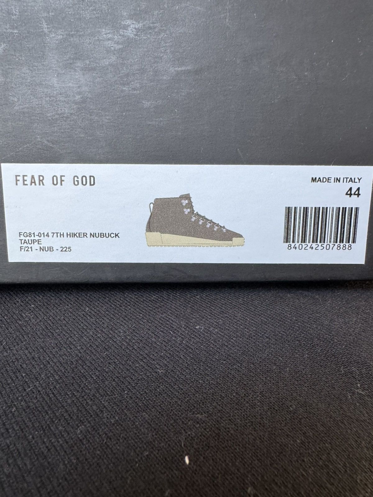 Fear of God Fear of God 7th collection Hiker Boots sz 44 Size US 11 / EU 44 - 11 Thumbnail