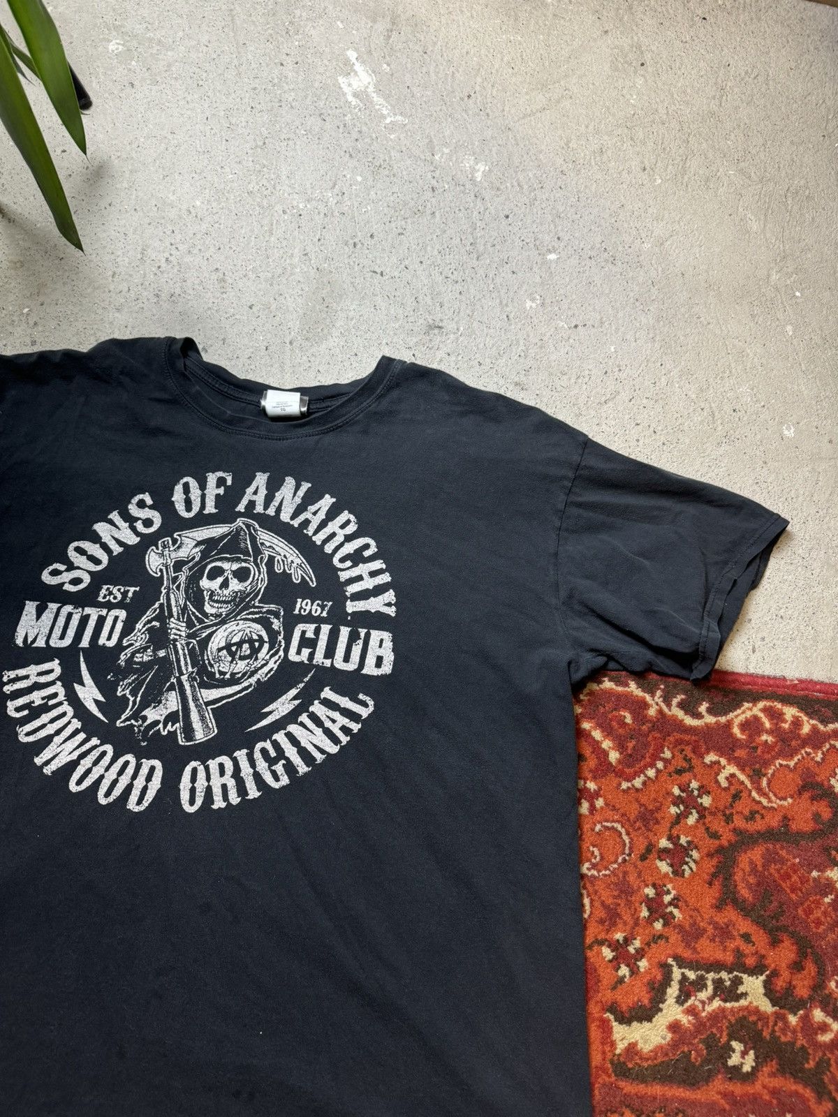 Vintage Vintage Y2K Sons of Anarchy Big Logo Moto Club Movie Tee Size US L / EU 52-54 / 3 - 2 Thumbnail