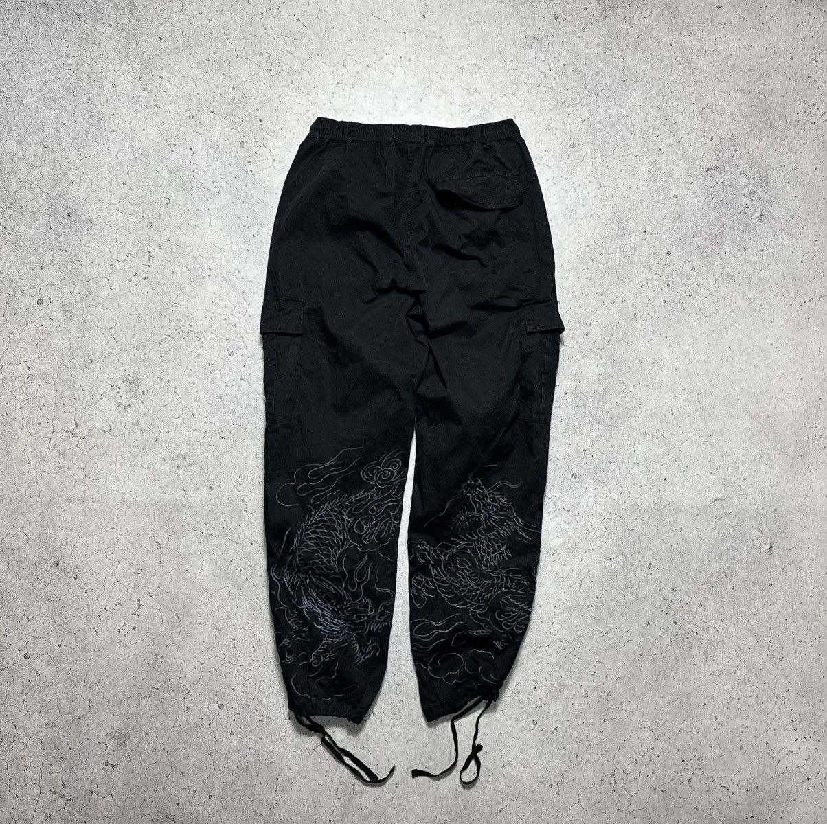 Ed Hardy Ed Hardy Black Cargo Pants Vintage Size US 30 / EU 46 - 6 Thumbnail