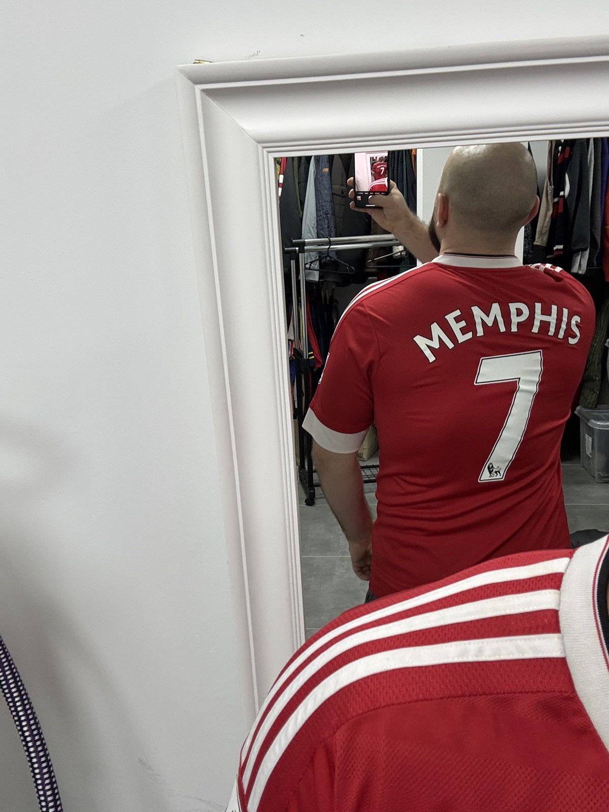 Adidas Adidas Manchester United #7 Memphis 2015/2016 Soccer Jersey Size US L / EU 52-54 / 3 - 4 Thumbnail