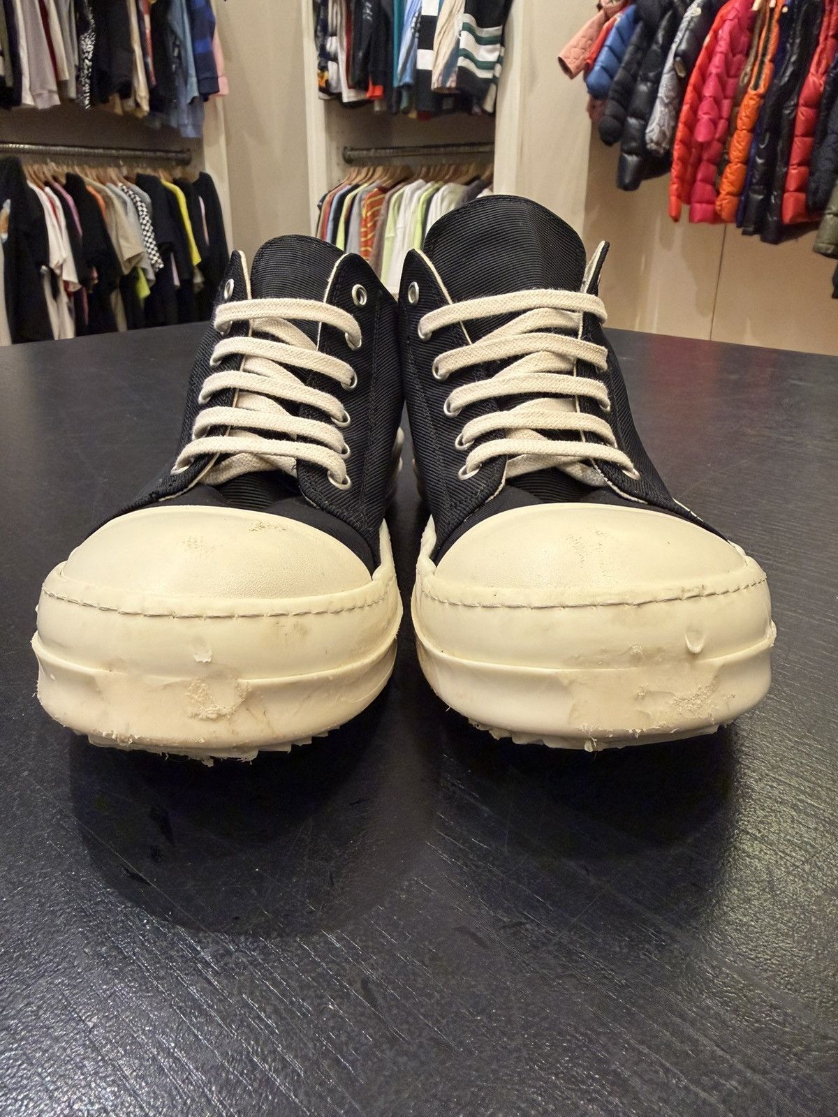 Rick Owens Drkshdw Rick Owens DRKSHDW Ramones Low Size US 8.5 / EU 41-42 - 7 Thumbnail