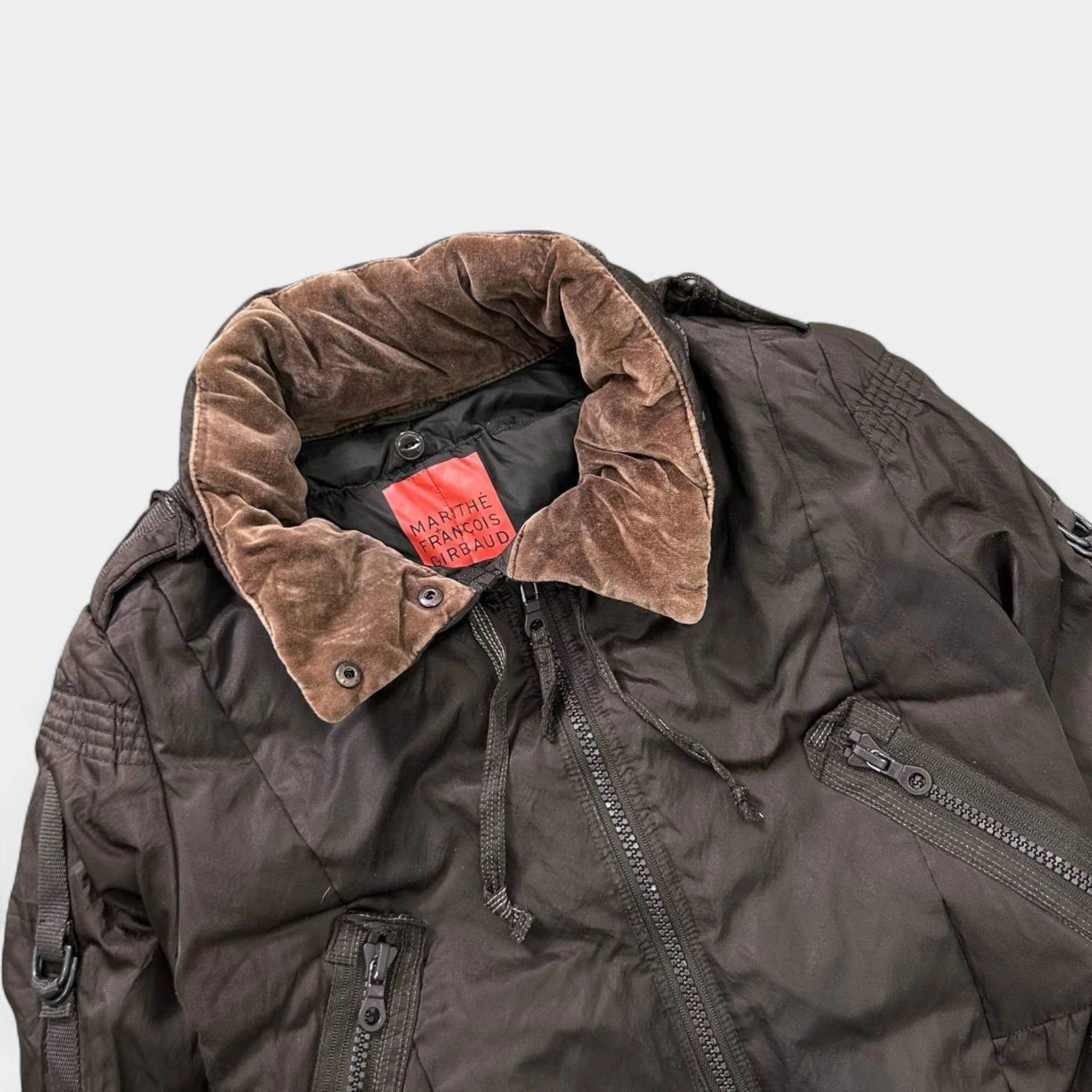 Marithe + Francois Girbaud Marithé + François Girbaud Brown Parachute Jacket Size US S / EU 44-46 / 1 - 2 Thumbnail