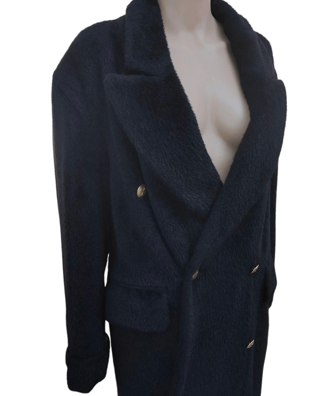 Gucci Gucci Alpaca Fur Wool Coat Size M / US 6-8 / IT 42-44 - 4 Thumbnail