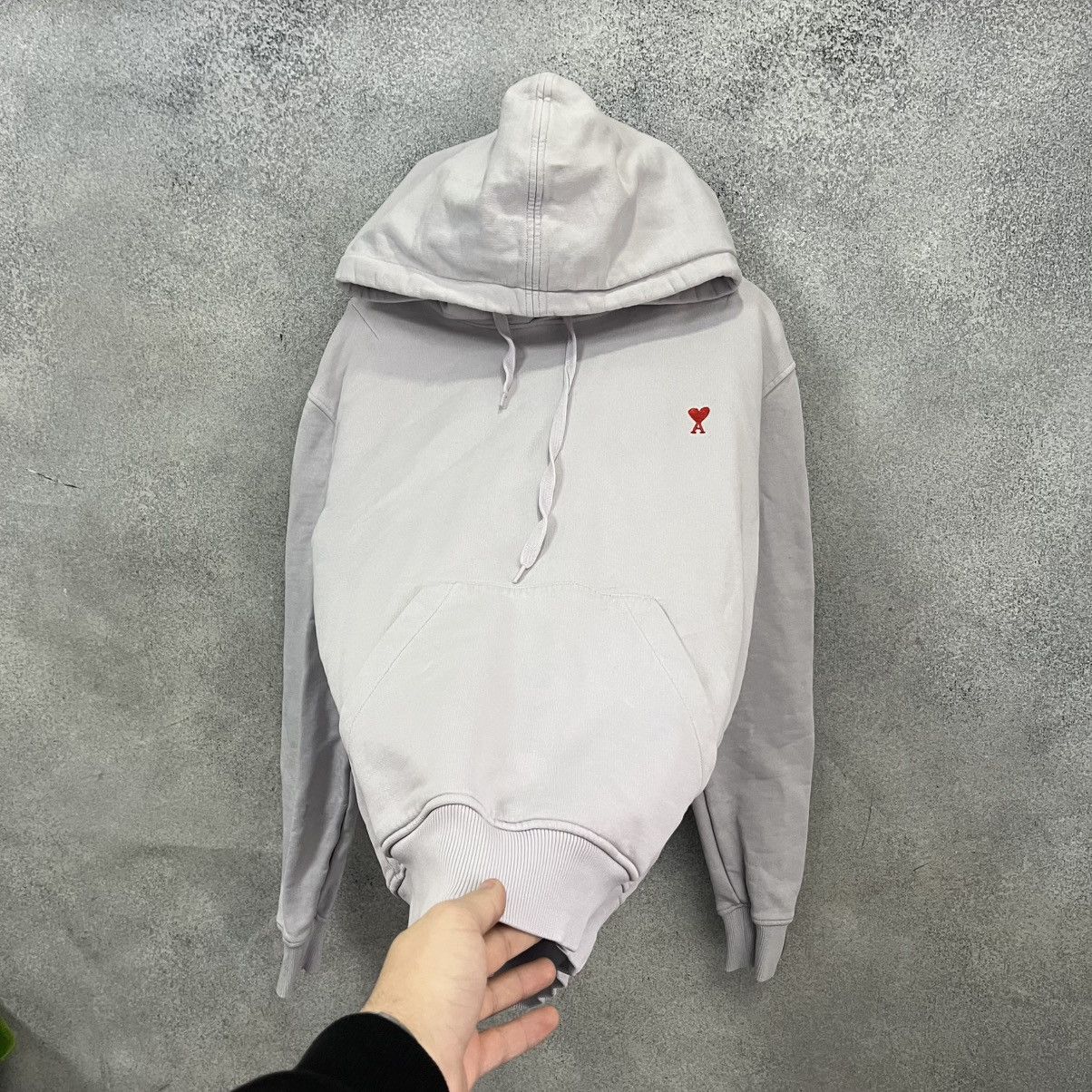 AMI Ami Hoodie Size XS Pink Size US XS / EU 42 / 0 - 7 Thumbnail