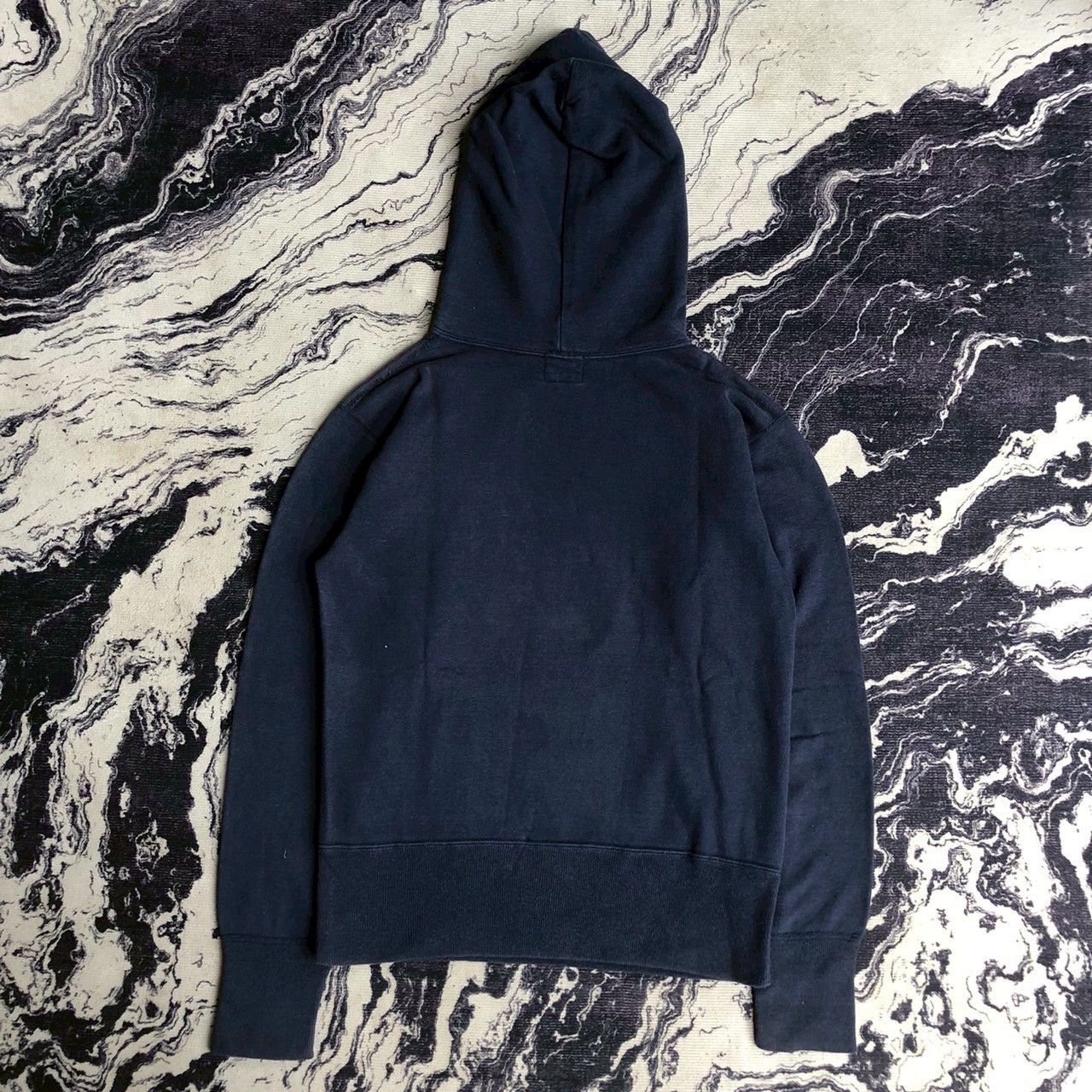 45rpm Vintage Y2K 45RPM Blue Cafe Logo Hoodie Navy Size US XS / EU 42 / 0 - 4 Thumbnail