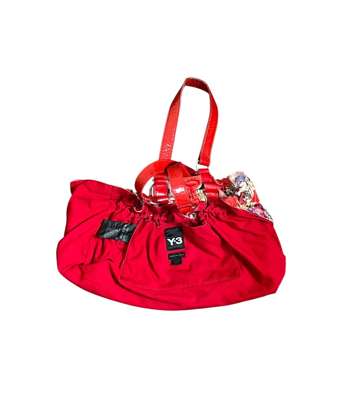 Yohji Yamamoto Yohji yamamoto y-3 japanese ads printed drawstring bag Size ONE SIZE - 2 Thumbnail