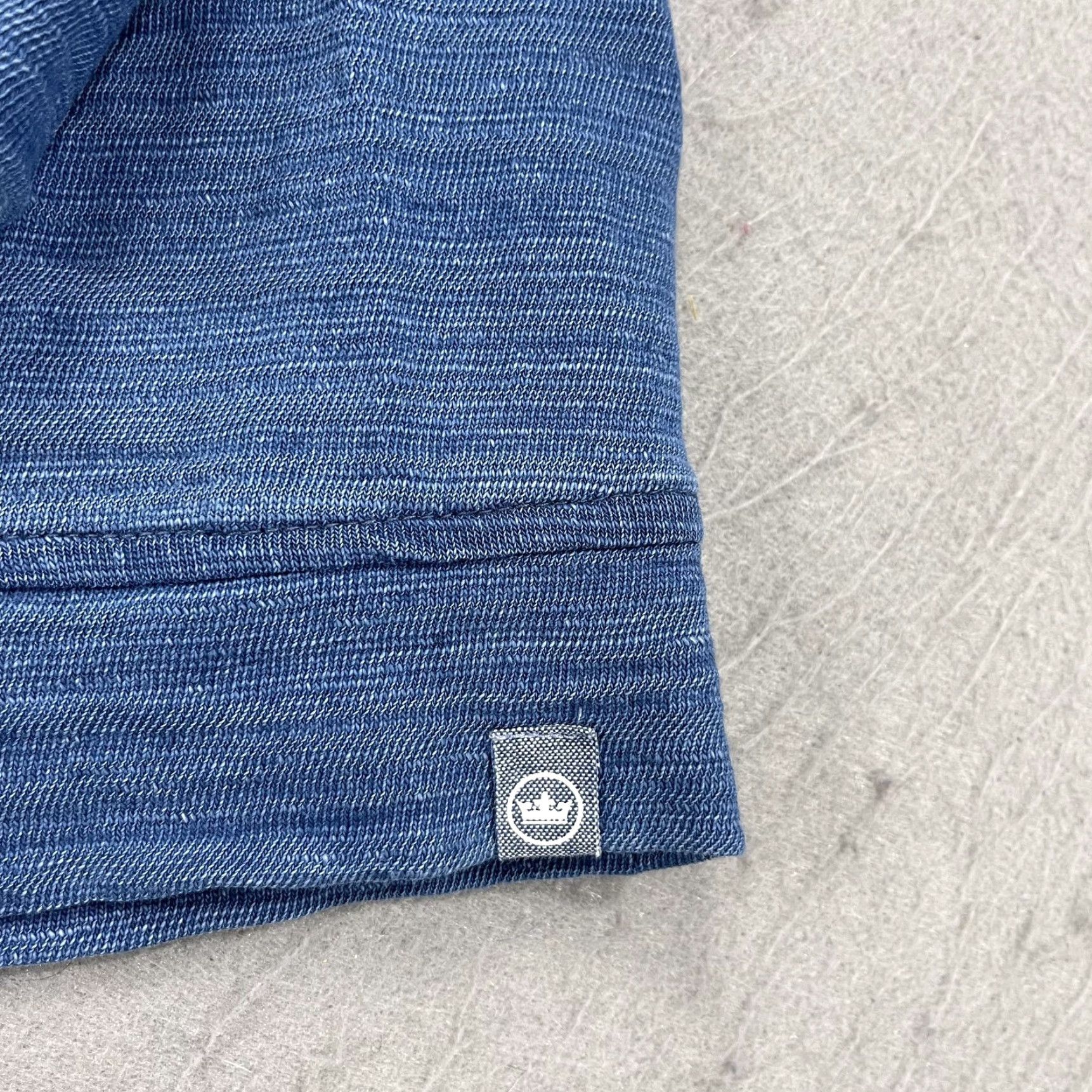 Peter Millar Peter Millar Sweater Mens Large Blue Indigo Knit 1/4 Quarter Zip Golf Pullover Size US L / EU 52-54 / 3 - 4 Thumbnail