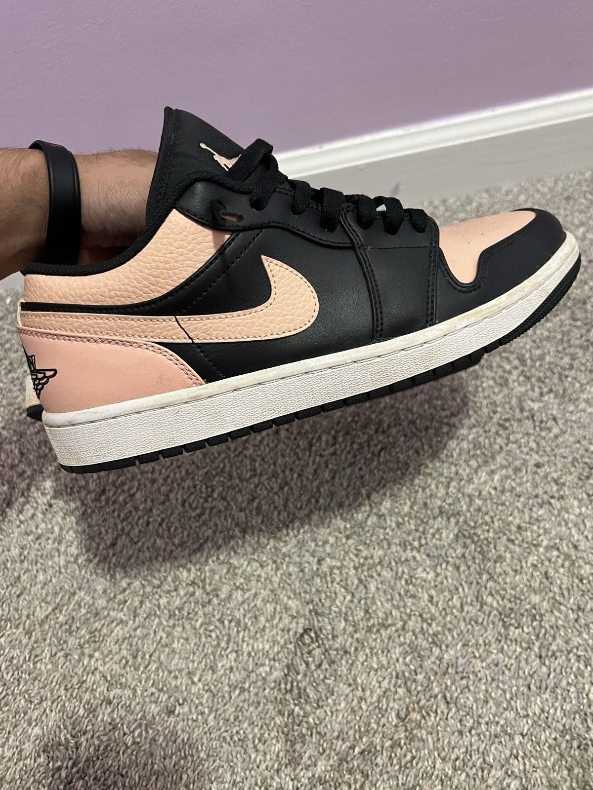Jordan Brand Jordan 1 Low Crimson Tint sz 9 Size US 9 / EU 42 - 9 Thumbnail