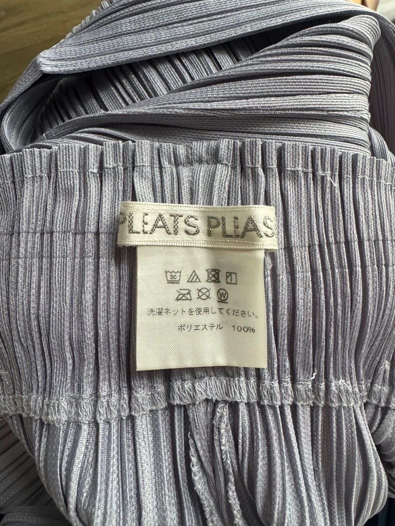 Issey Miyake issey miyake size:2 Hazy grayish-purple pleated pants Size 42" / US 20 - 3 Thumbnail
