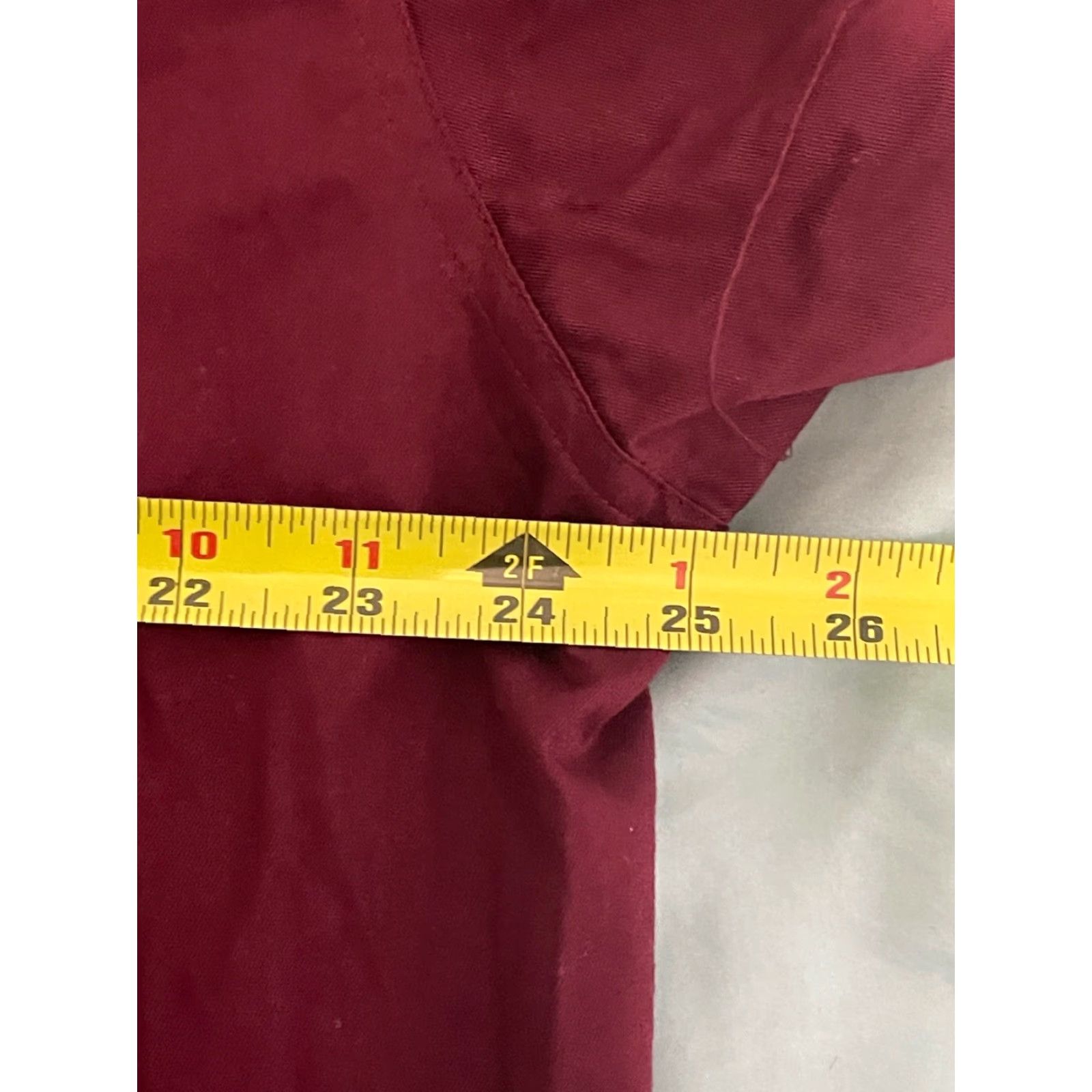 Ariat Ariat Western Button-Up Shirt XL Men Burgundy Long Sleeve Easy Care Casual Size US XL / EU 56 / 4 - 6 Thumbnail