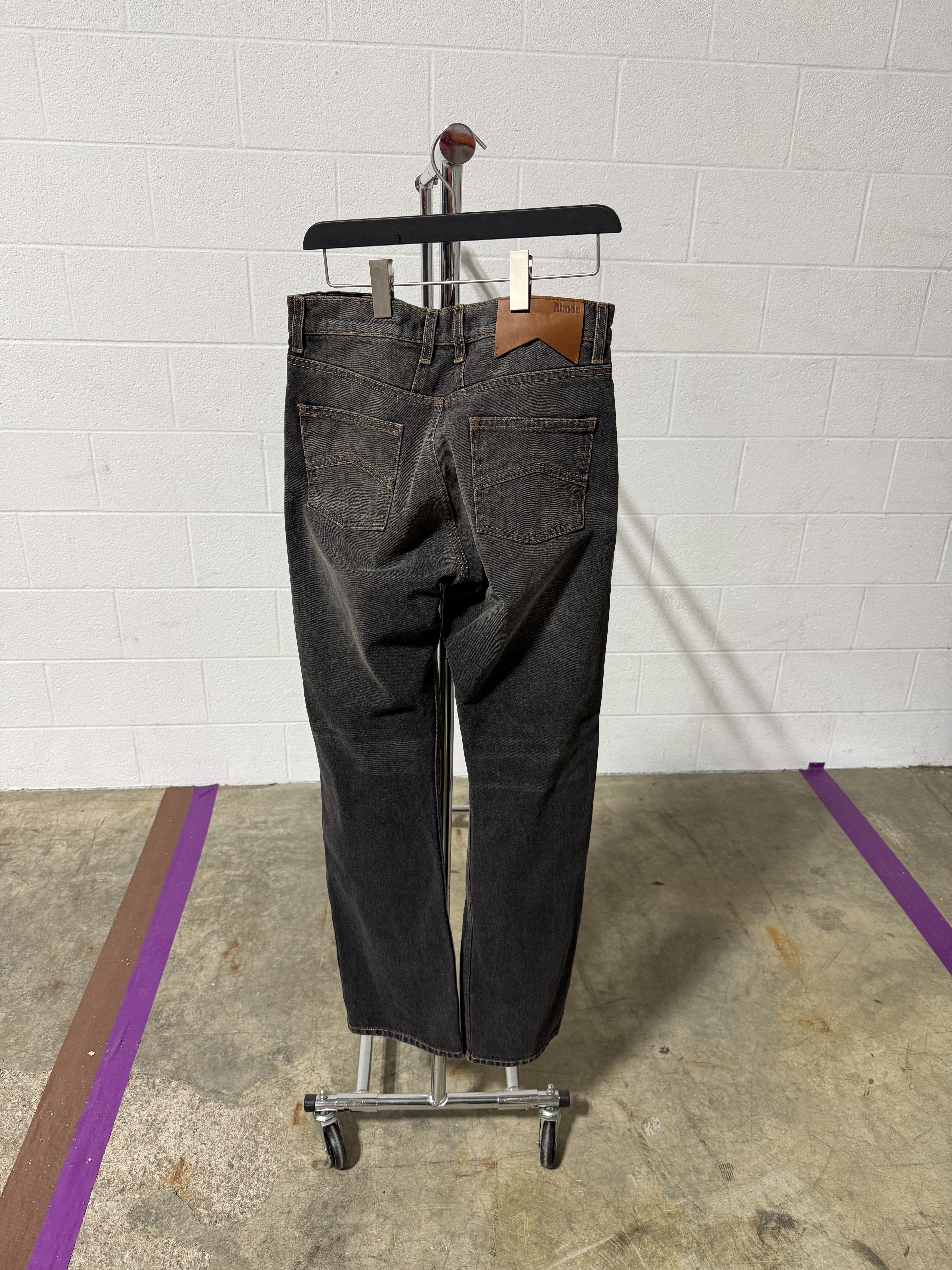 Rhude Rhude 90s Traxedo Denim 'Angoura Black' Size US 30 / EU 46 - 4 Thumbnail