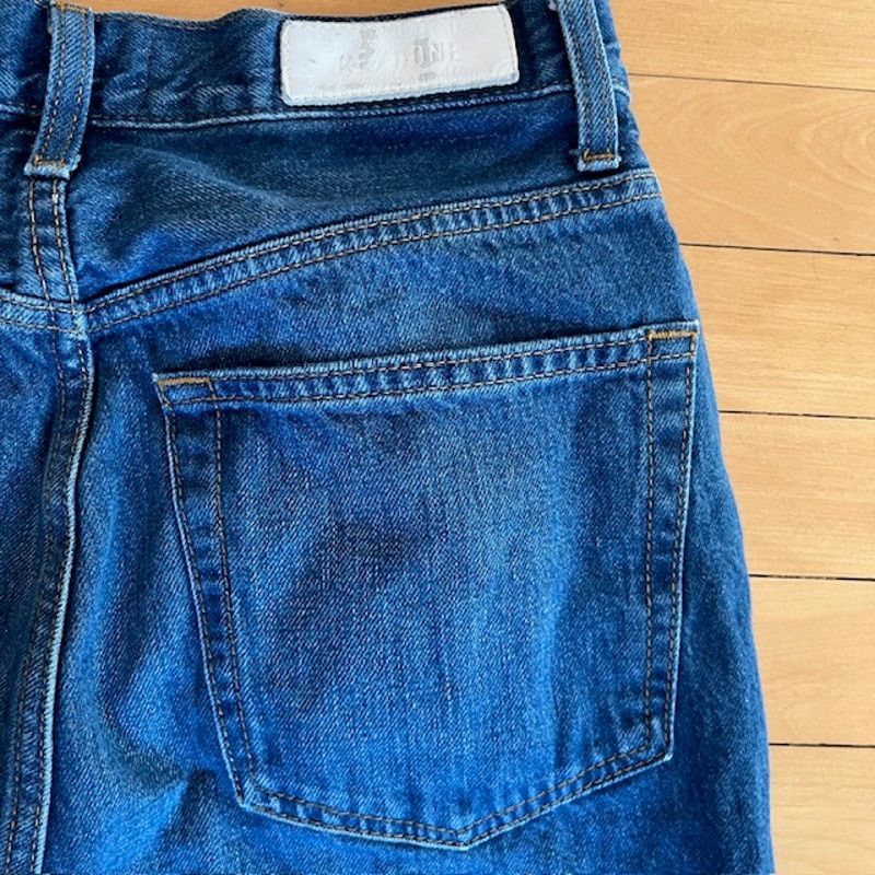 RE/DONE Re/done 70s ultra high rise wide leg jeans, size 27 Size 27" / US 4 / IT 40 - 9 Thumbnail