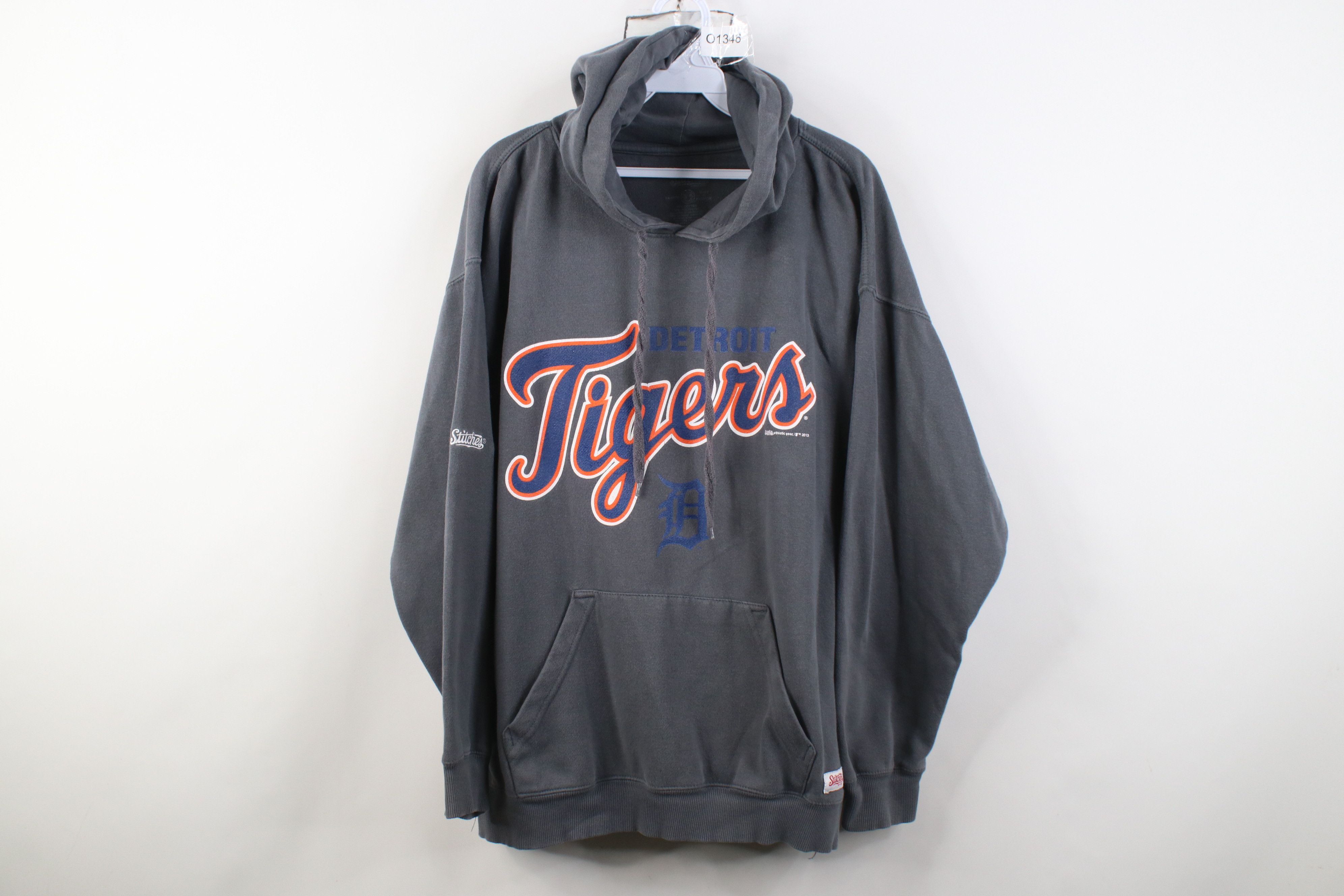 Vintage Vintage Y2K D Detroit Tigers Baseball Hoodie Sweatshirt Size US XL / EU 56 / 4 - 1 Thumbnail