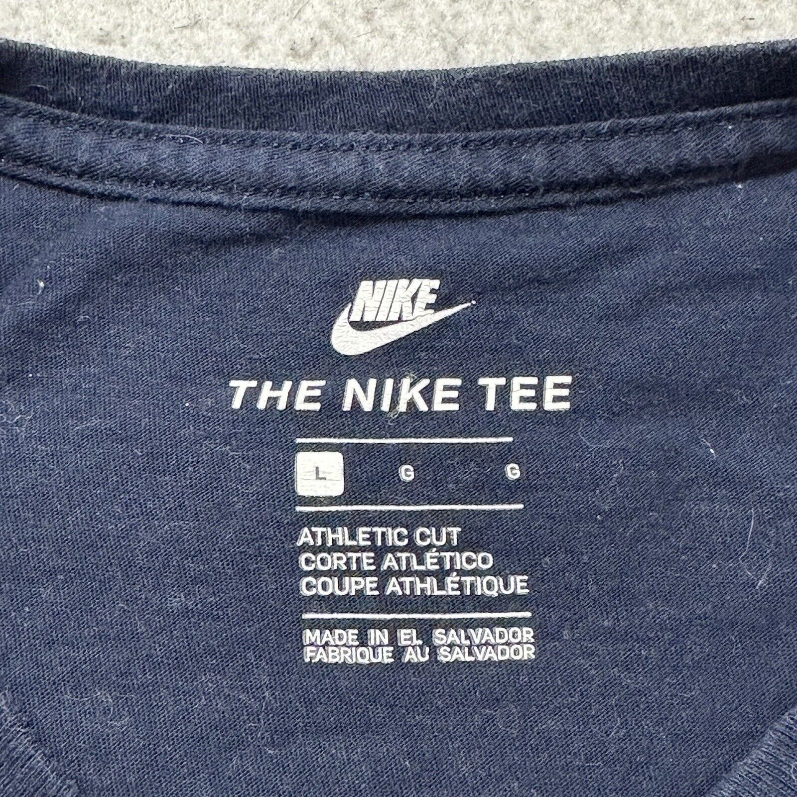 Nike Nike Large Athletic Cut Glitter Just Do It Graphic T Shirt Size US L / EU 52-54 / 3 - 3 Thumbnail